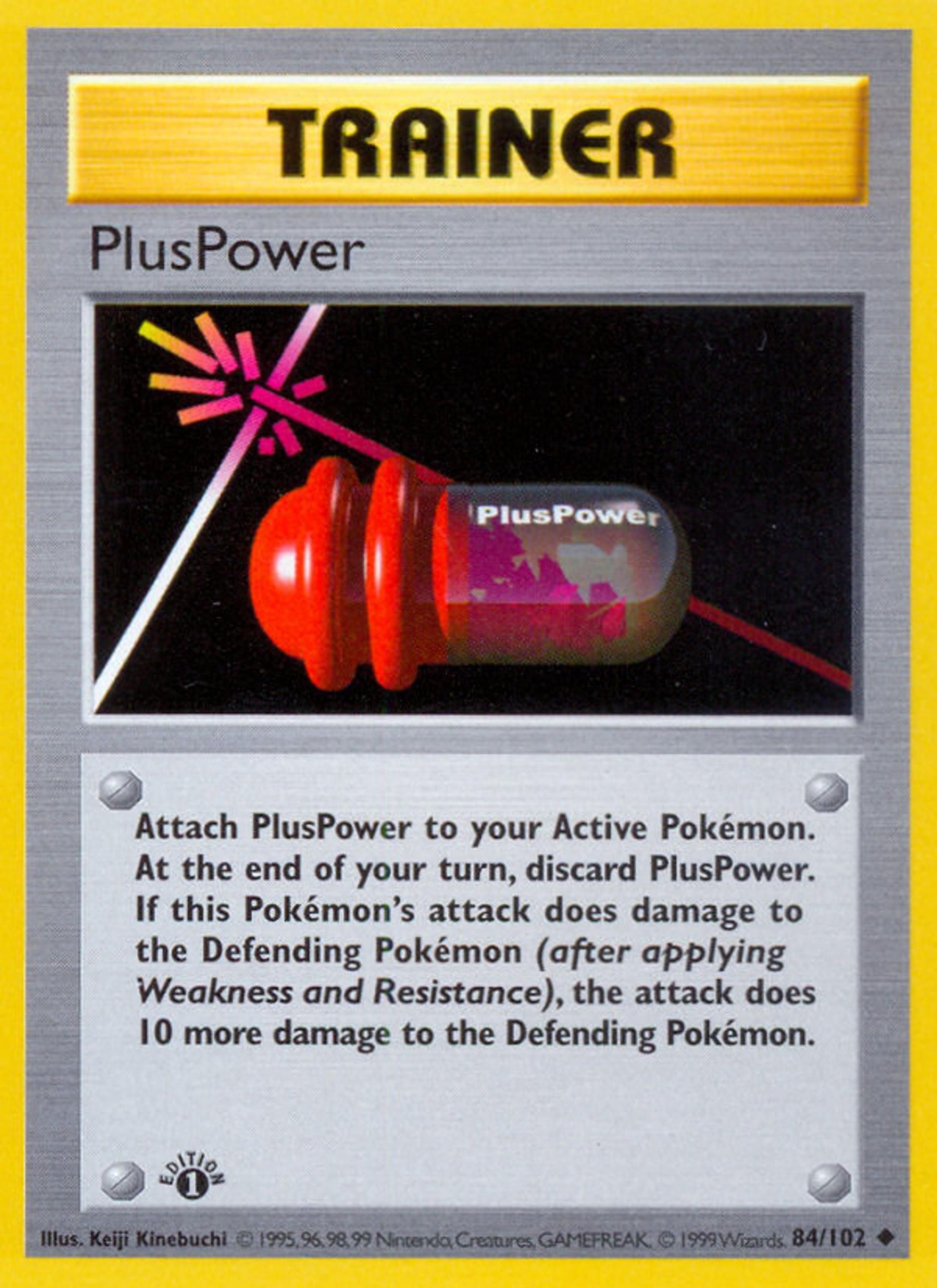 PlusPower — Base Set — Pokémon