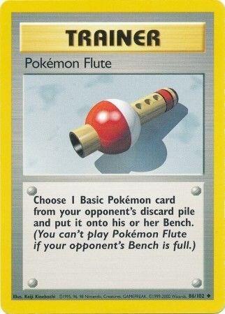 Pokemon Flute — Base Set — Pokemon