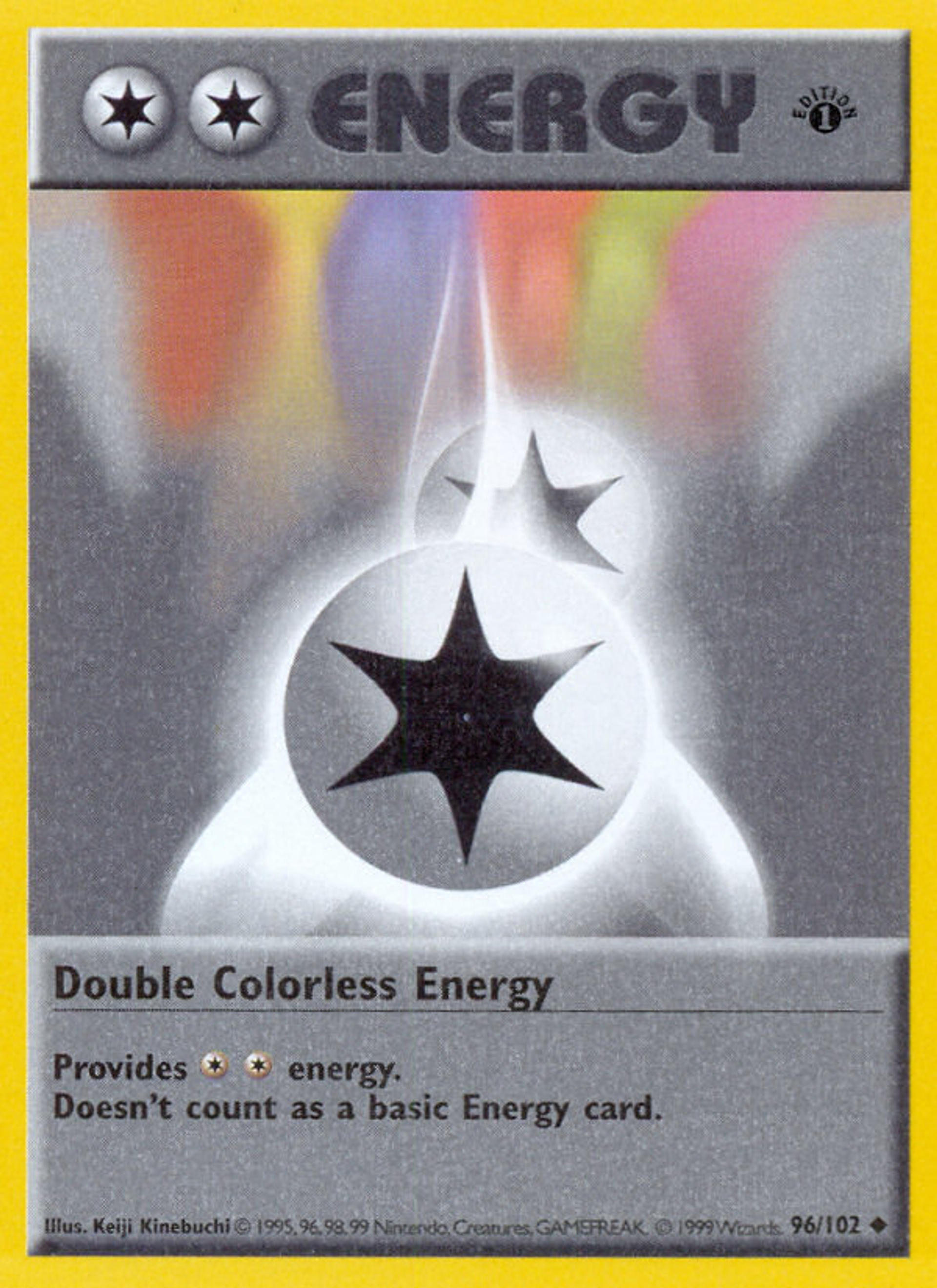 Double Colorless Energy — Base Set — Pokémon