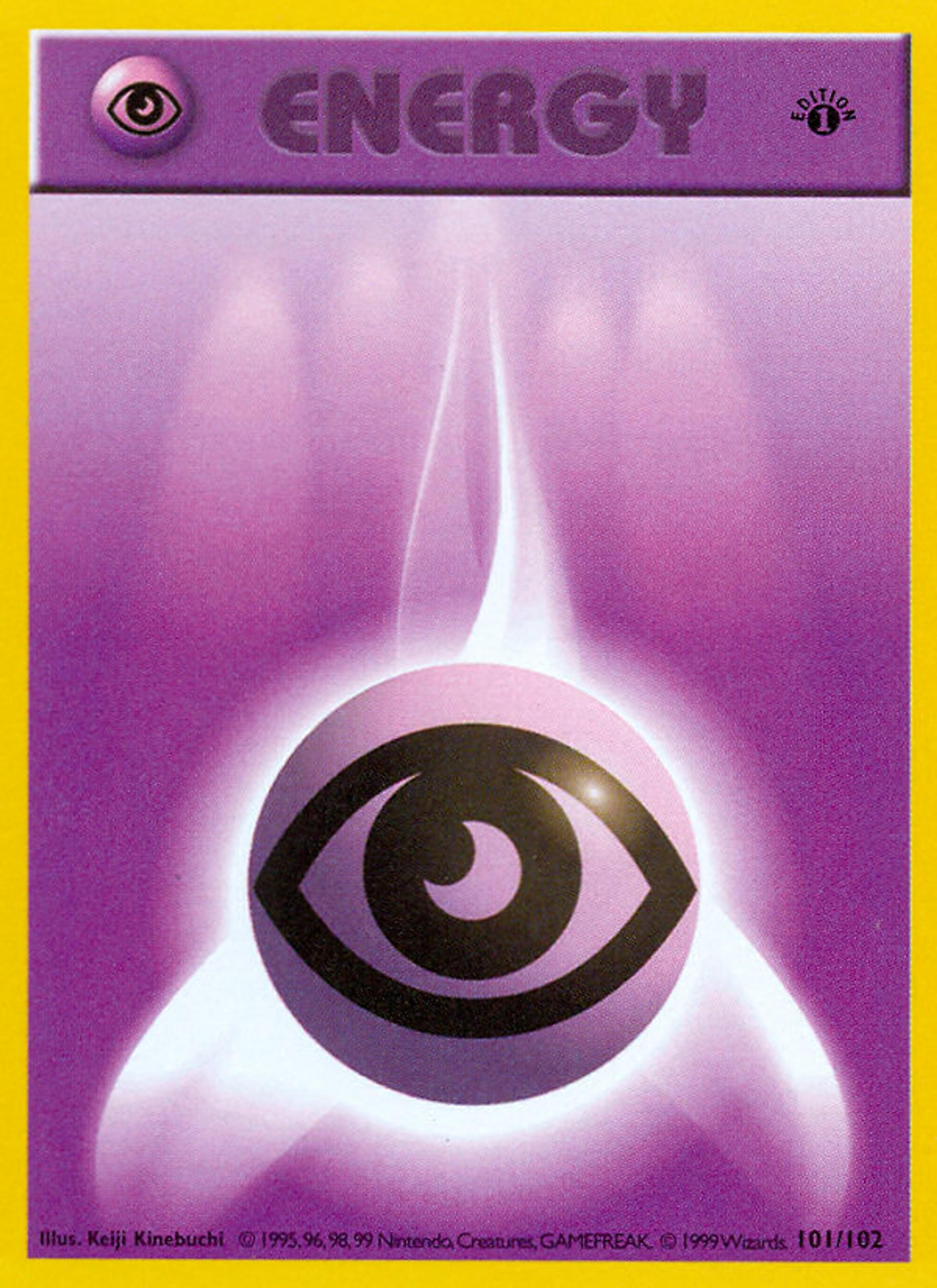 Énergie Psy — Base Set — Pokémon