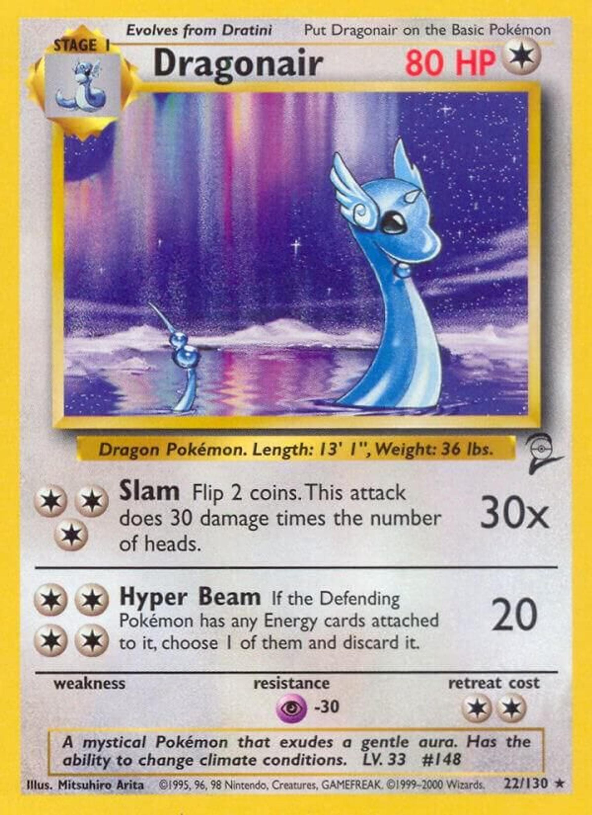 Dragonair — Base Set 2 — Pokemon