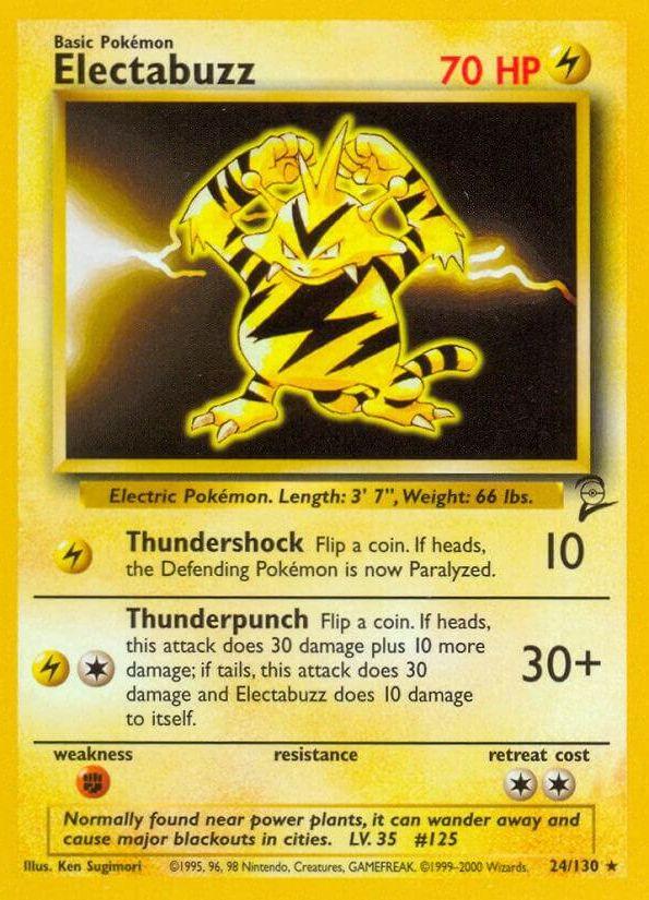Electabuzz — Base Set 2 — Pokemon