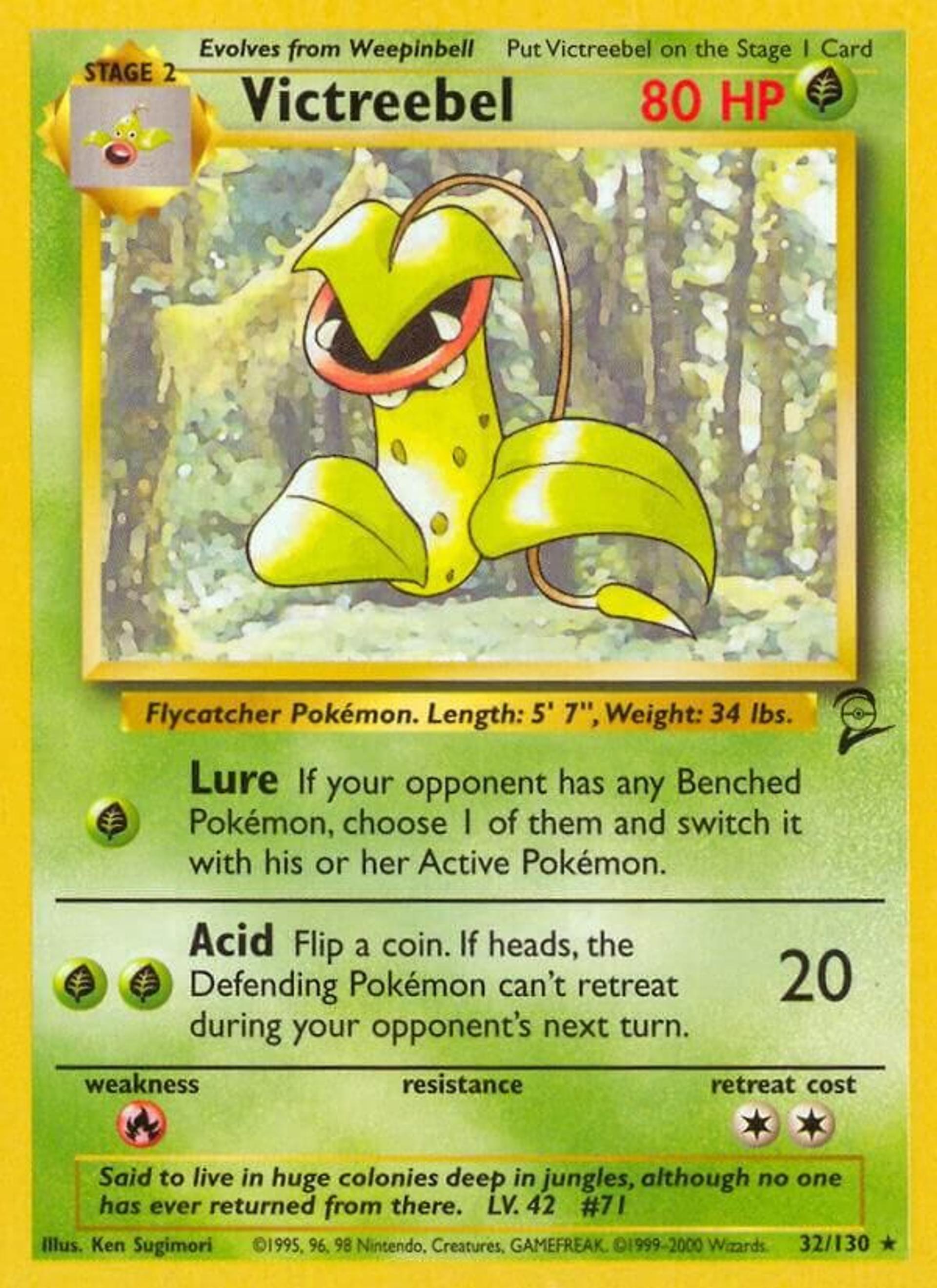 Victreebel — Base Set 2 — Pokemon
