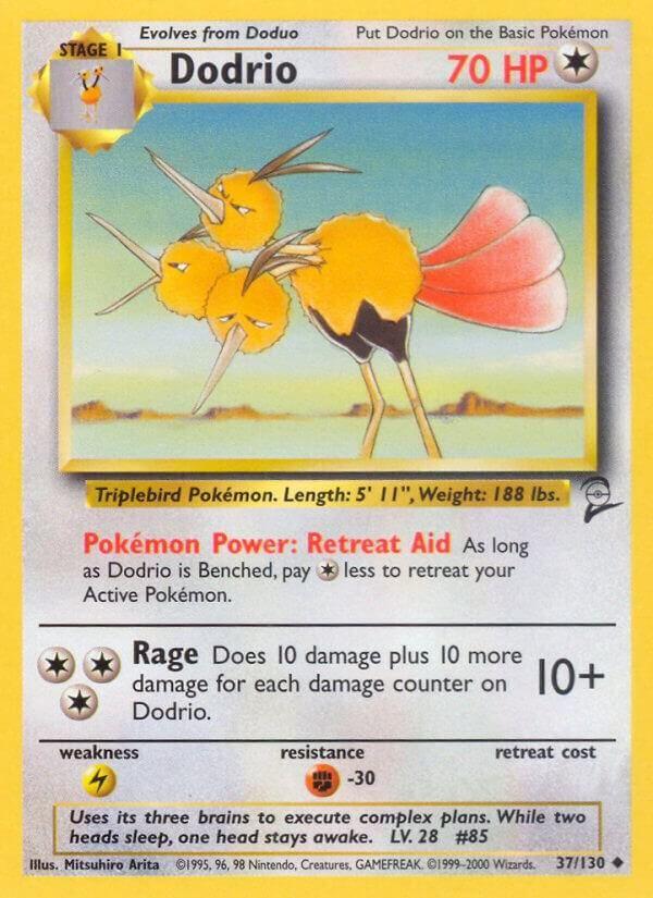 Dodrio — Base Set 2 — Pokemon