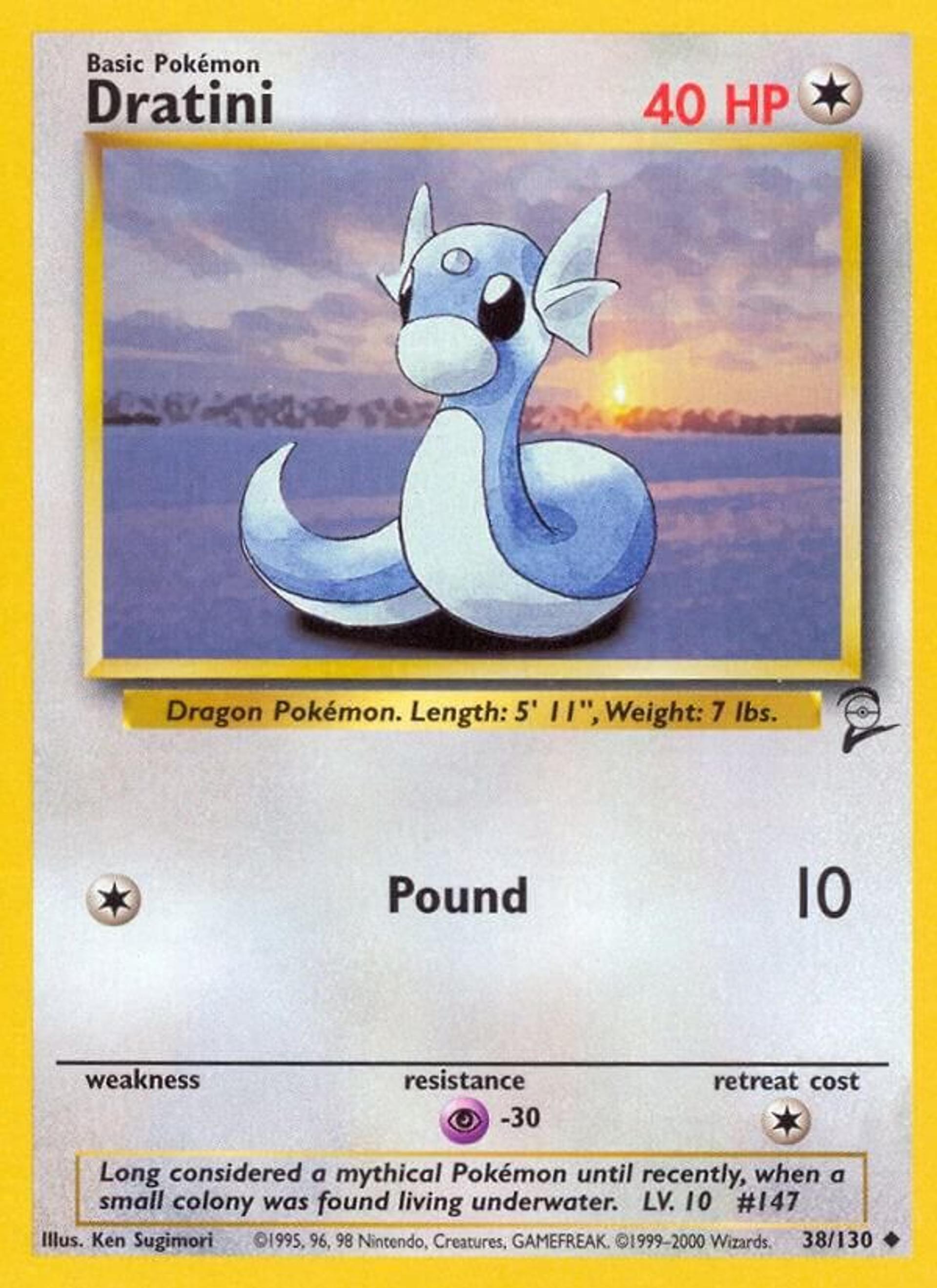 Dratini — Base Set 2 — Pokemon