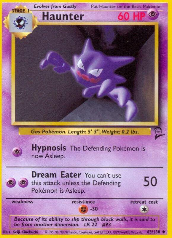 Haunter — Base Set 2 — Pokemon