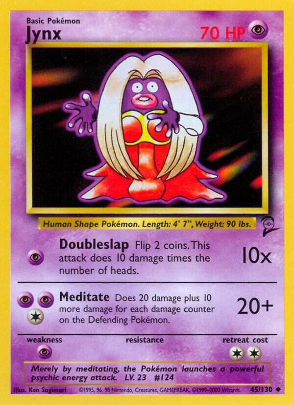 Jynx — Base Set 2 — Pokemon