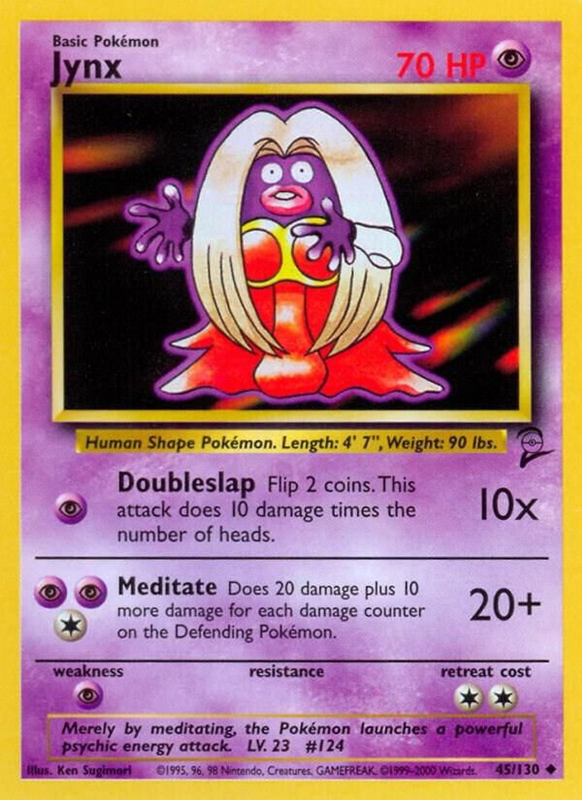 Jynx — Base Set 2 — Pokemon
