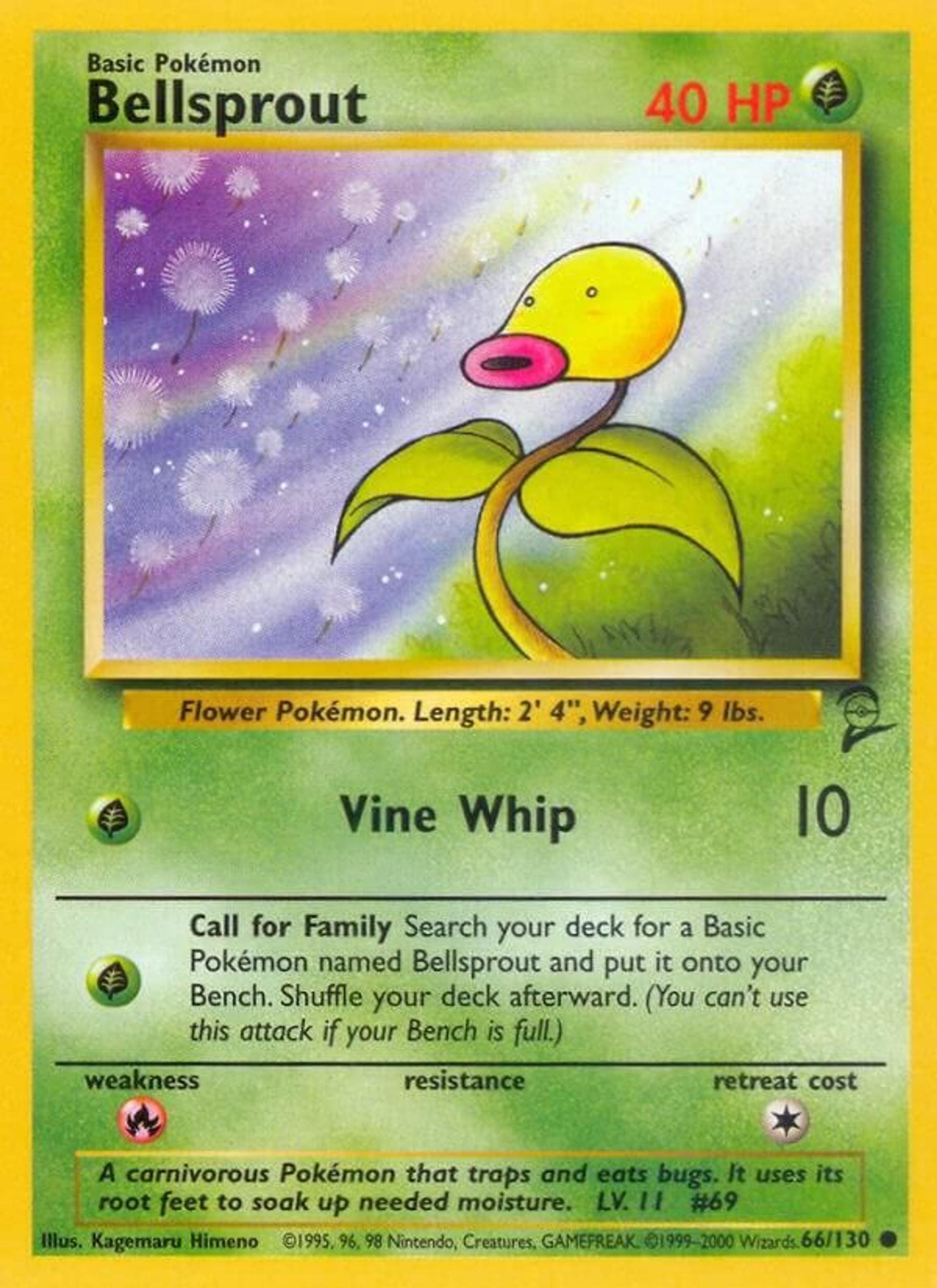 Bellsprout — Base Set 2 — Pokemon