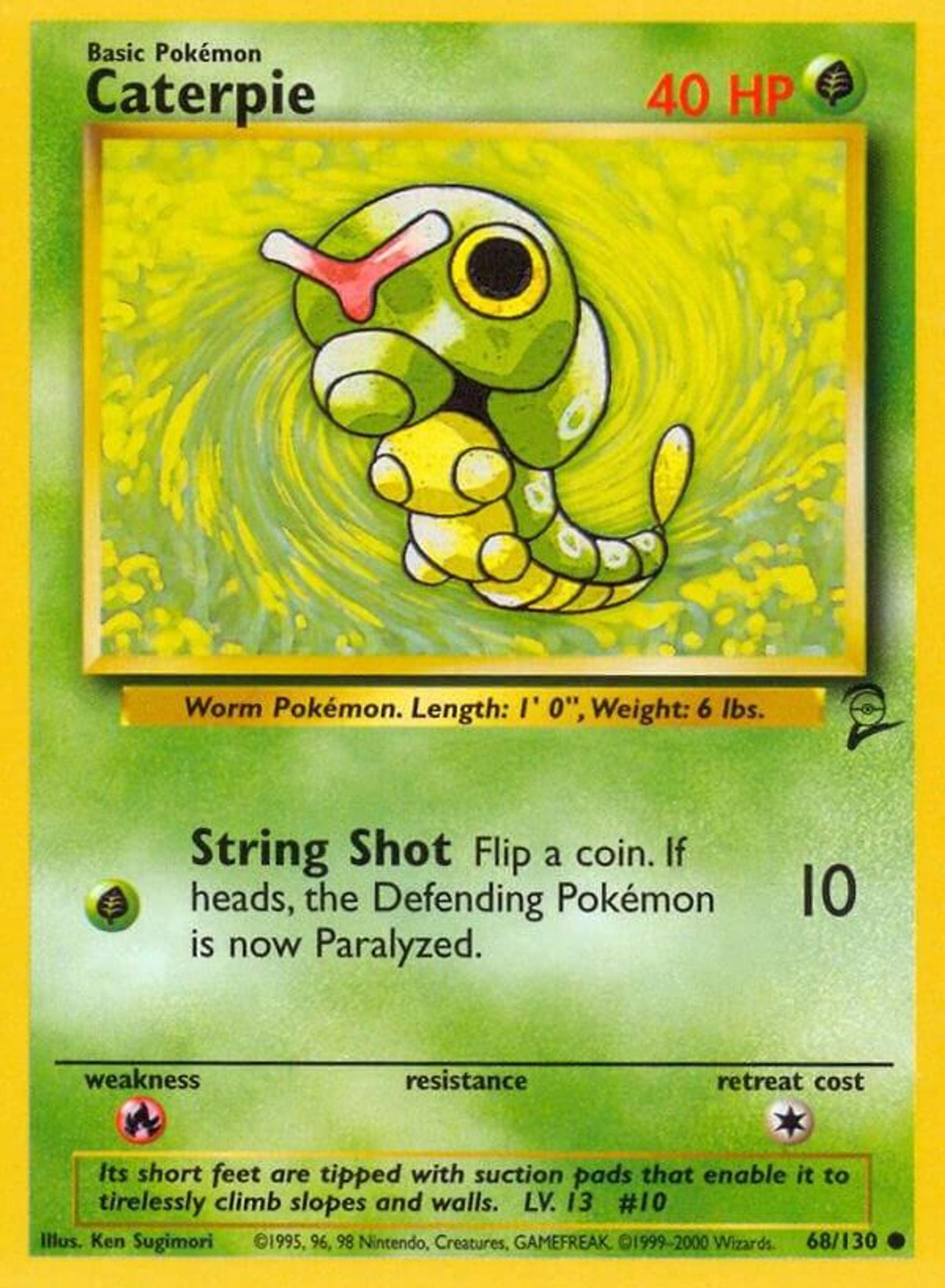 Caterpie — Base Set 2 — Pokemon