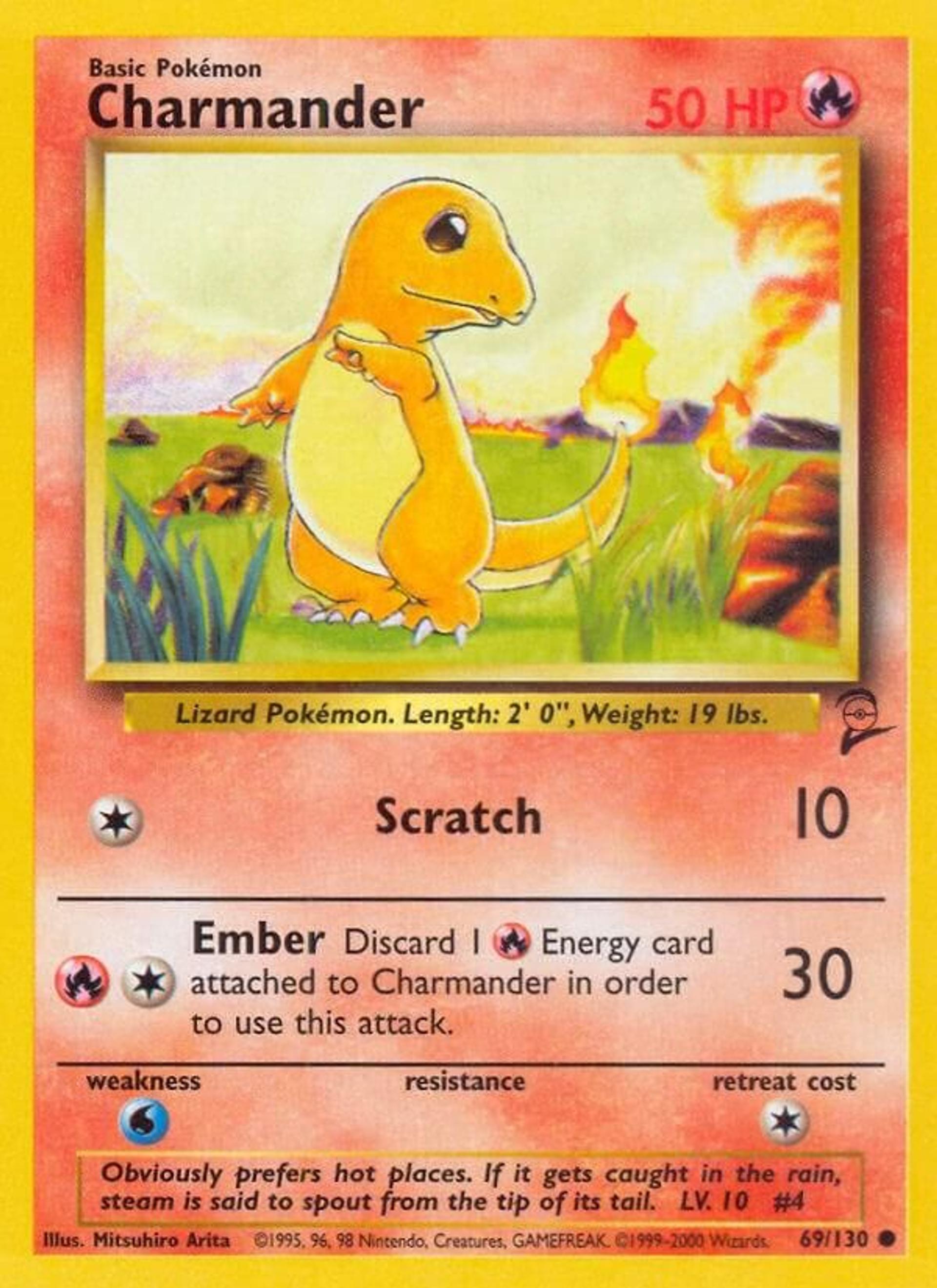 Charmander — Base Set 2 — Pokemon