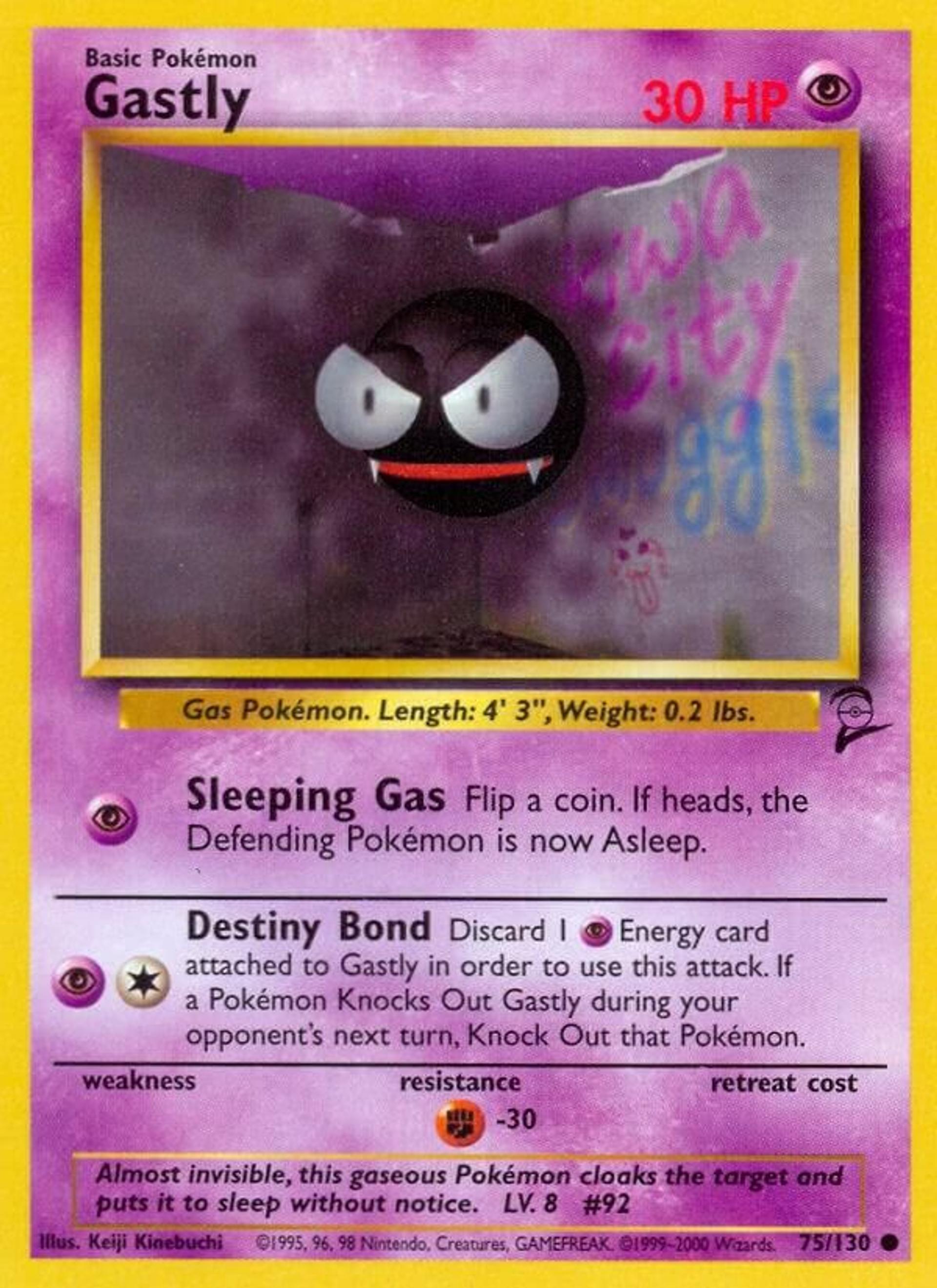 Gastly — Base Set 2 — Pokemon