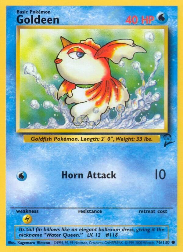 Goldeen — Base Set 2 — Pokemon