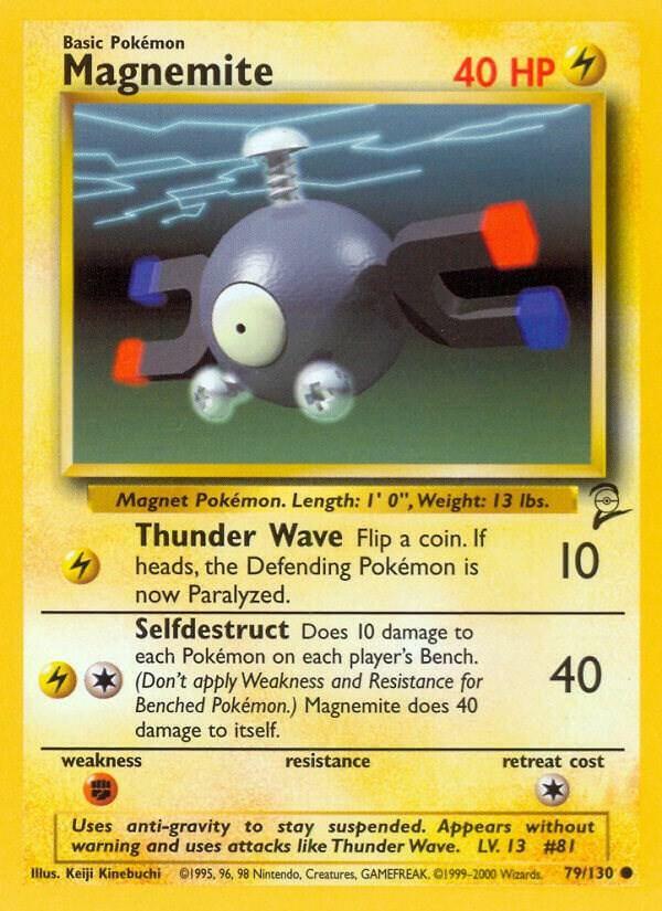 Magnemite — Base Set 2 — Pokemon