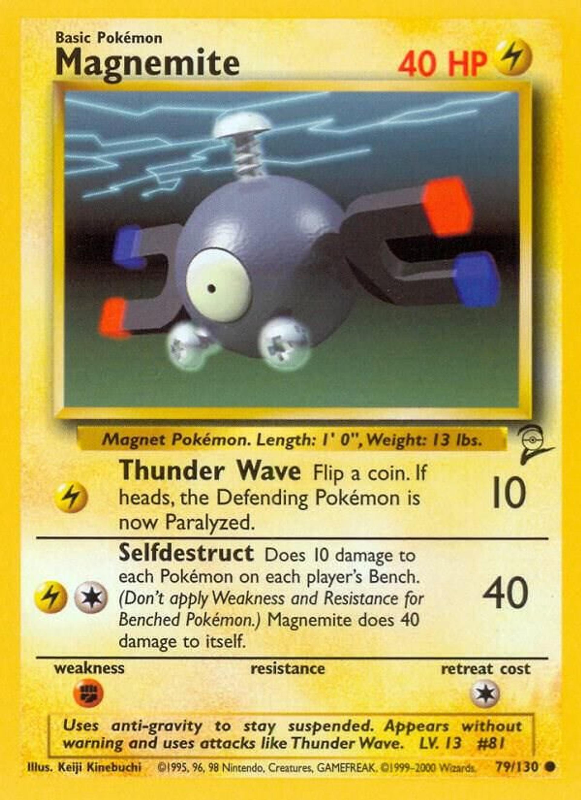 Magnemite — Base Set 2 — Pokemon
