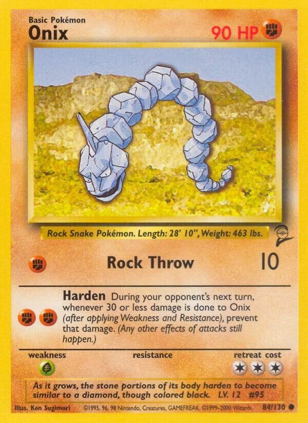 Onix — Base Set 2 — Pokemon