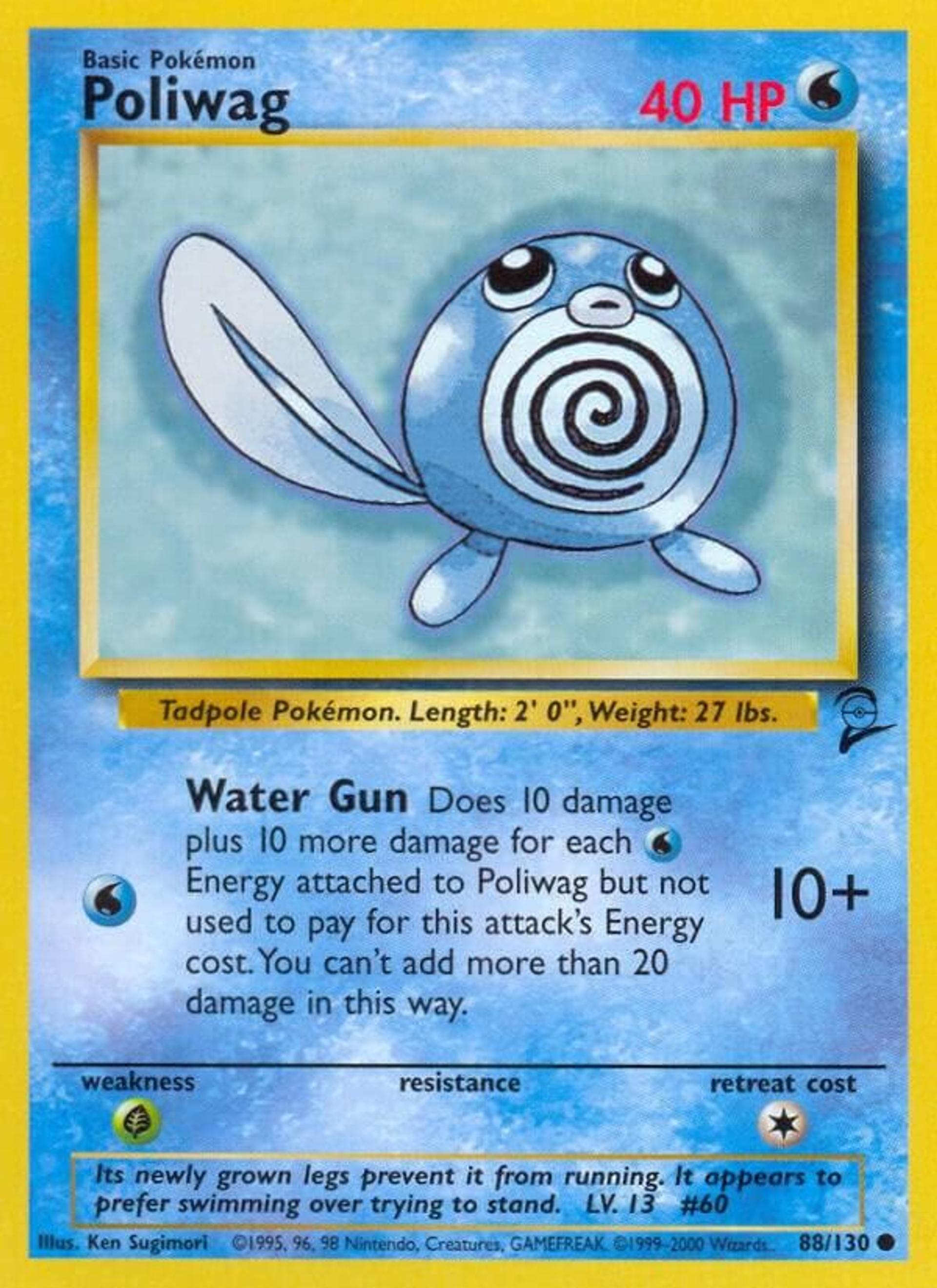 Poliwag — Base Set 2 — Pokemon