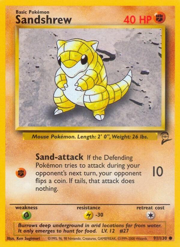 Sandshrew — Base Set 2 — Pokemon