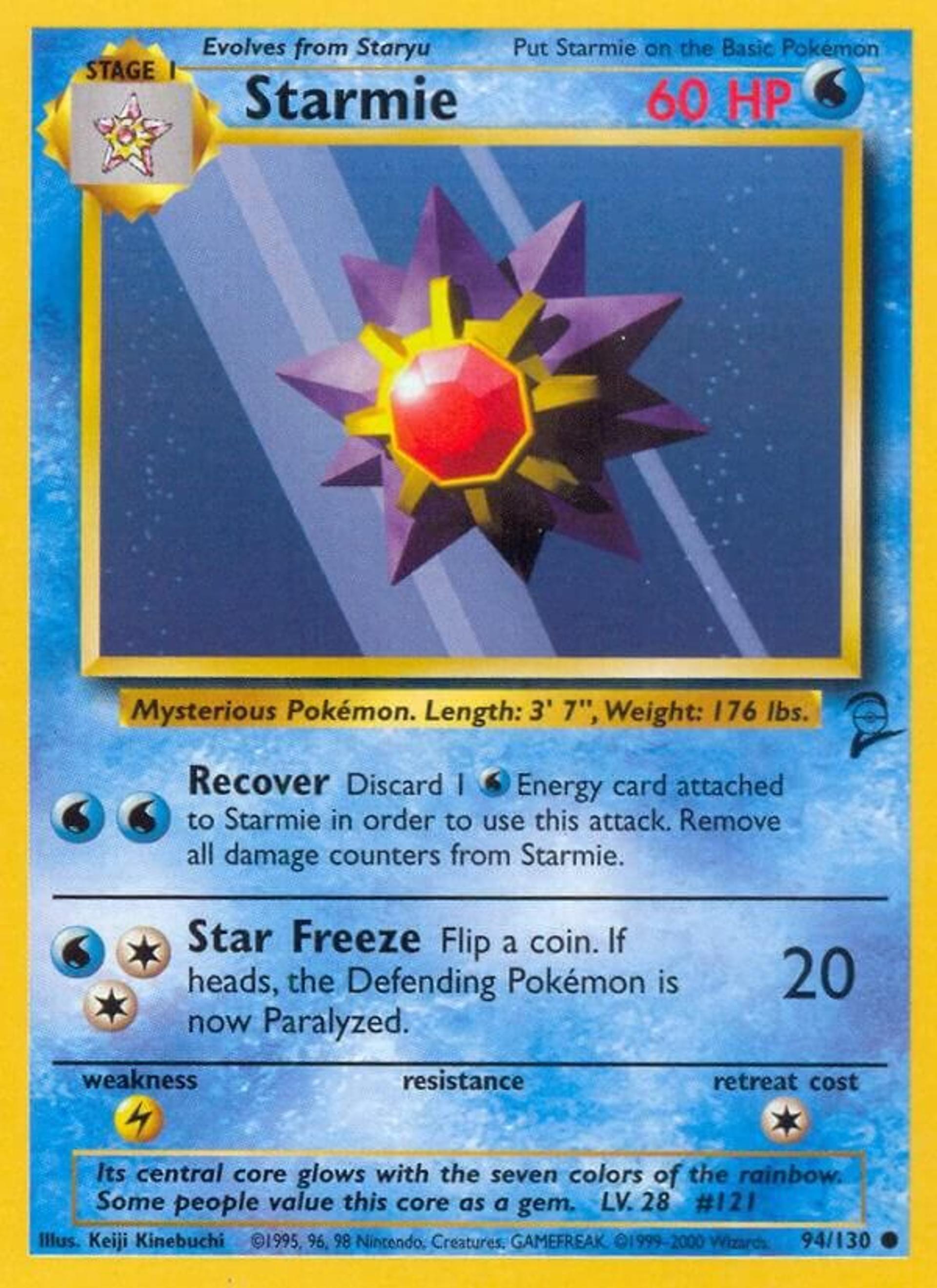 Starmie — Base Set 2 — Pokemon