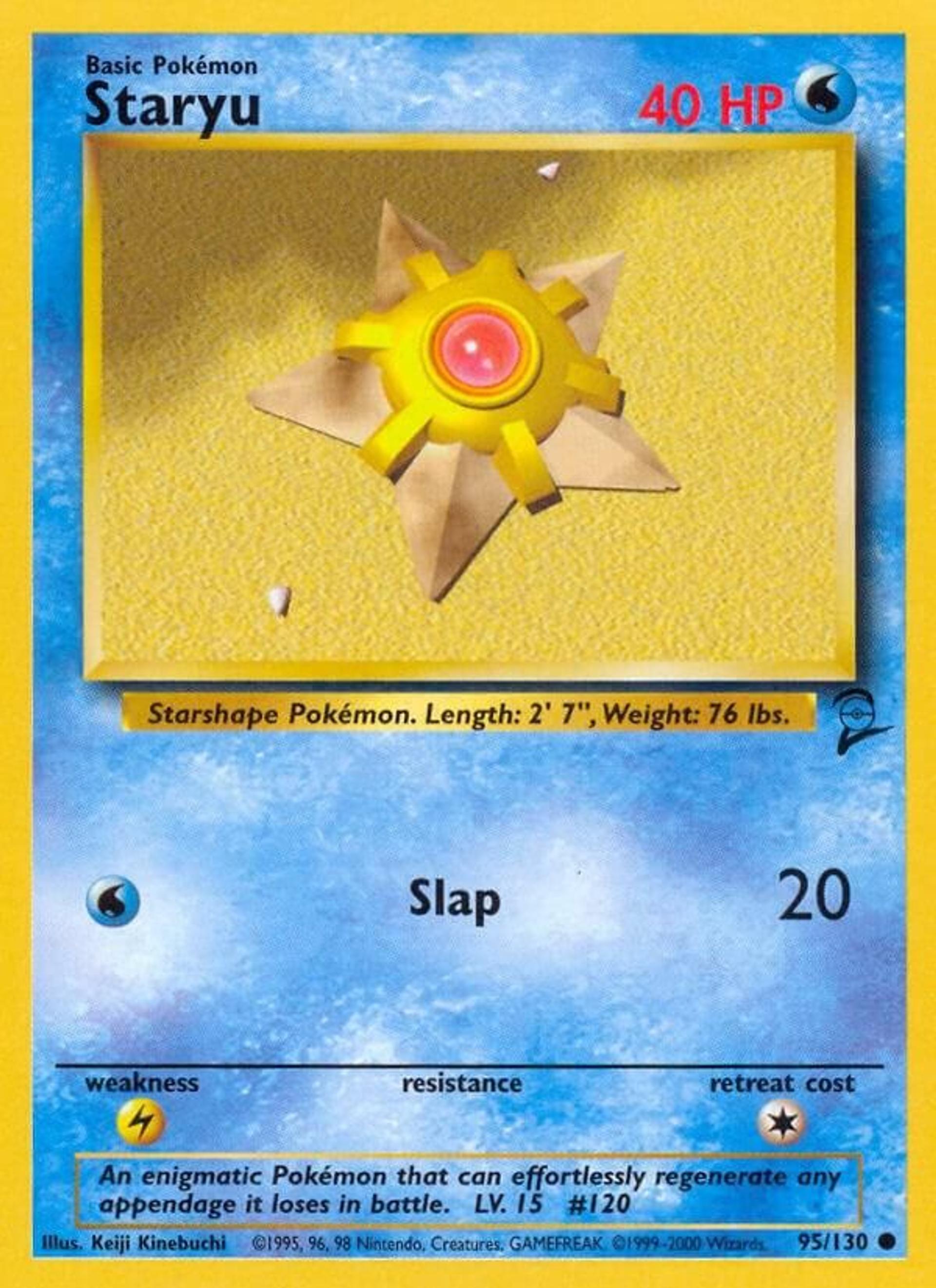 Staryu — Base Set 2 — Pokemon