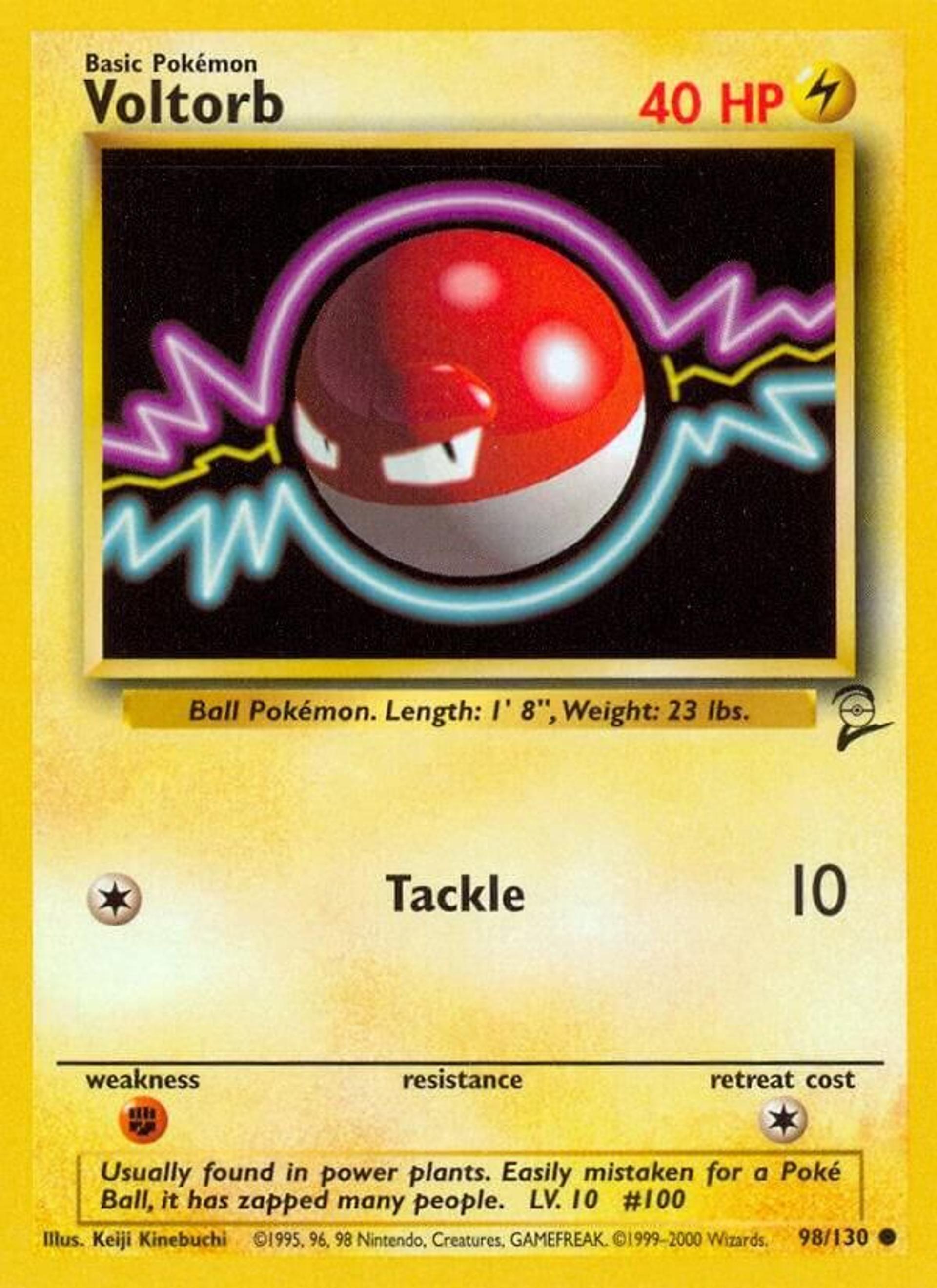 Voltorb — Base Set 2 — Pokemon