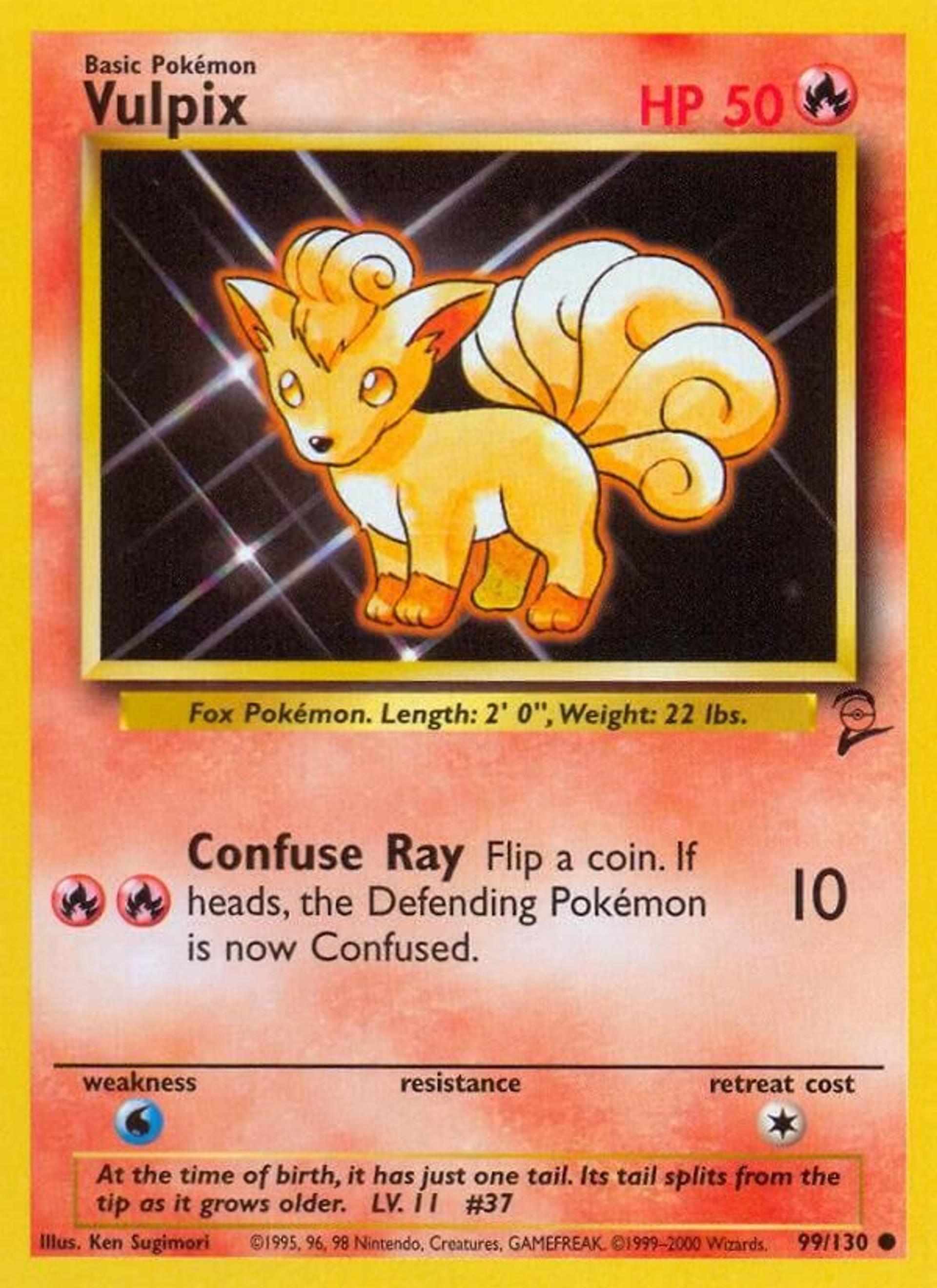 Vulpix — Base Set 2 — Pokemon