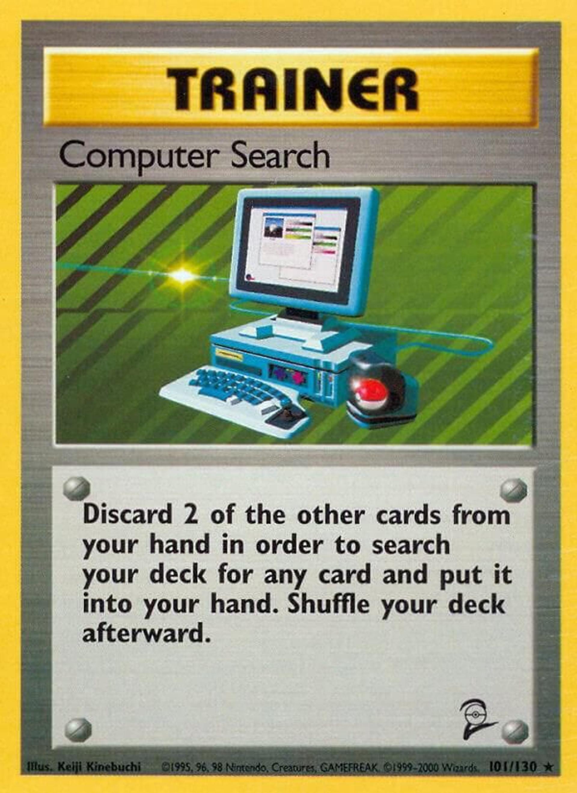 Computer Search — Base Set 2 — Pokemon