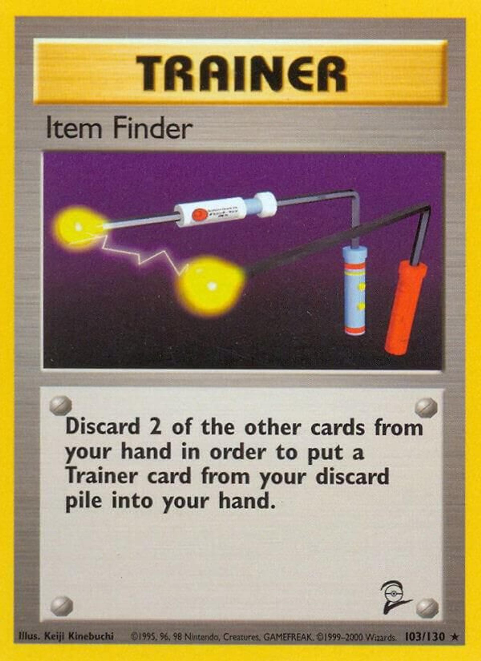 Item Finder — Base Set 2 — Pokemon