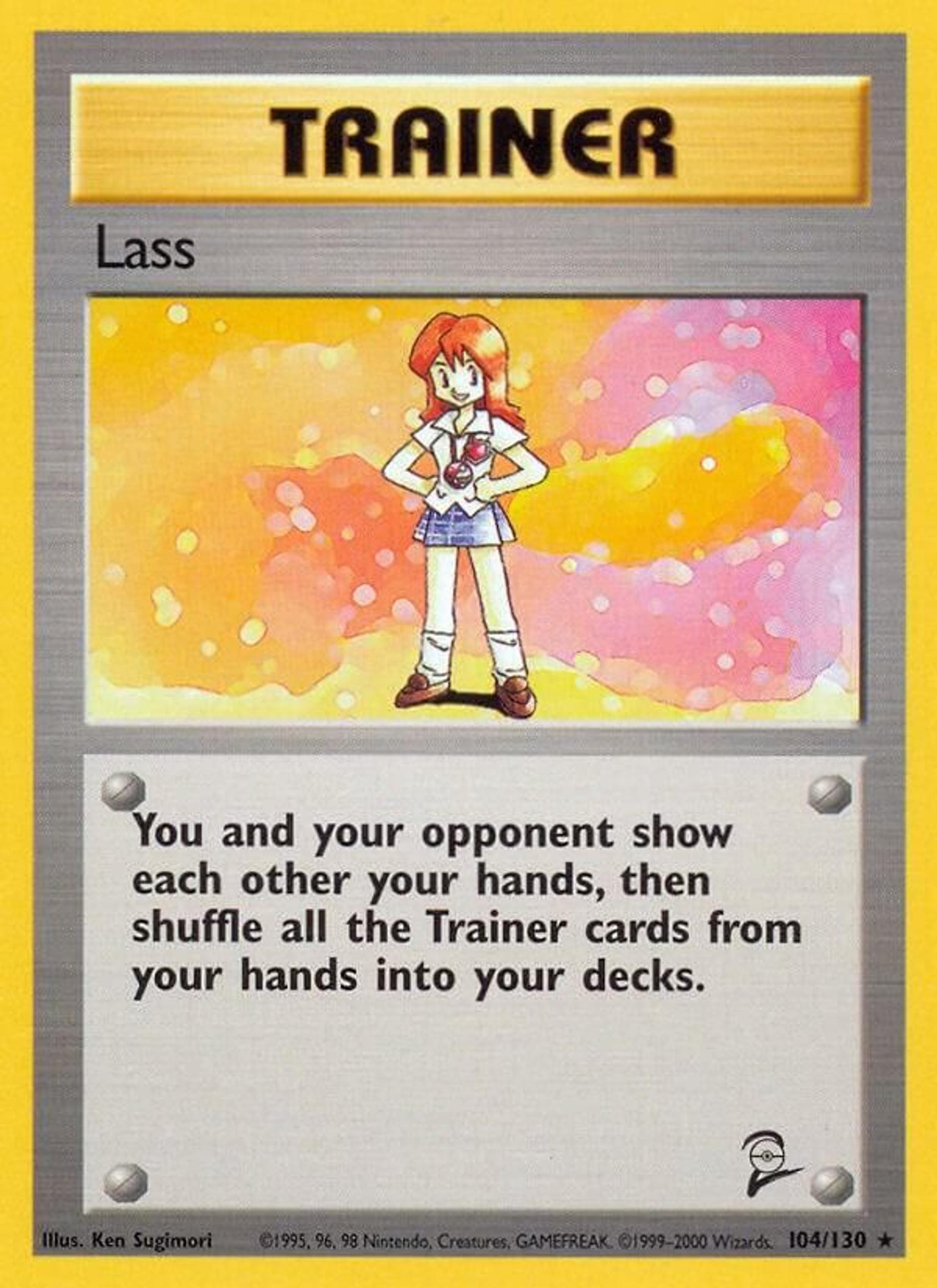 Lass — Base Set 2 — Pokemon