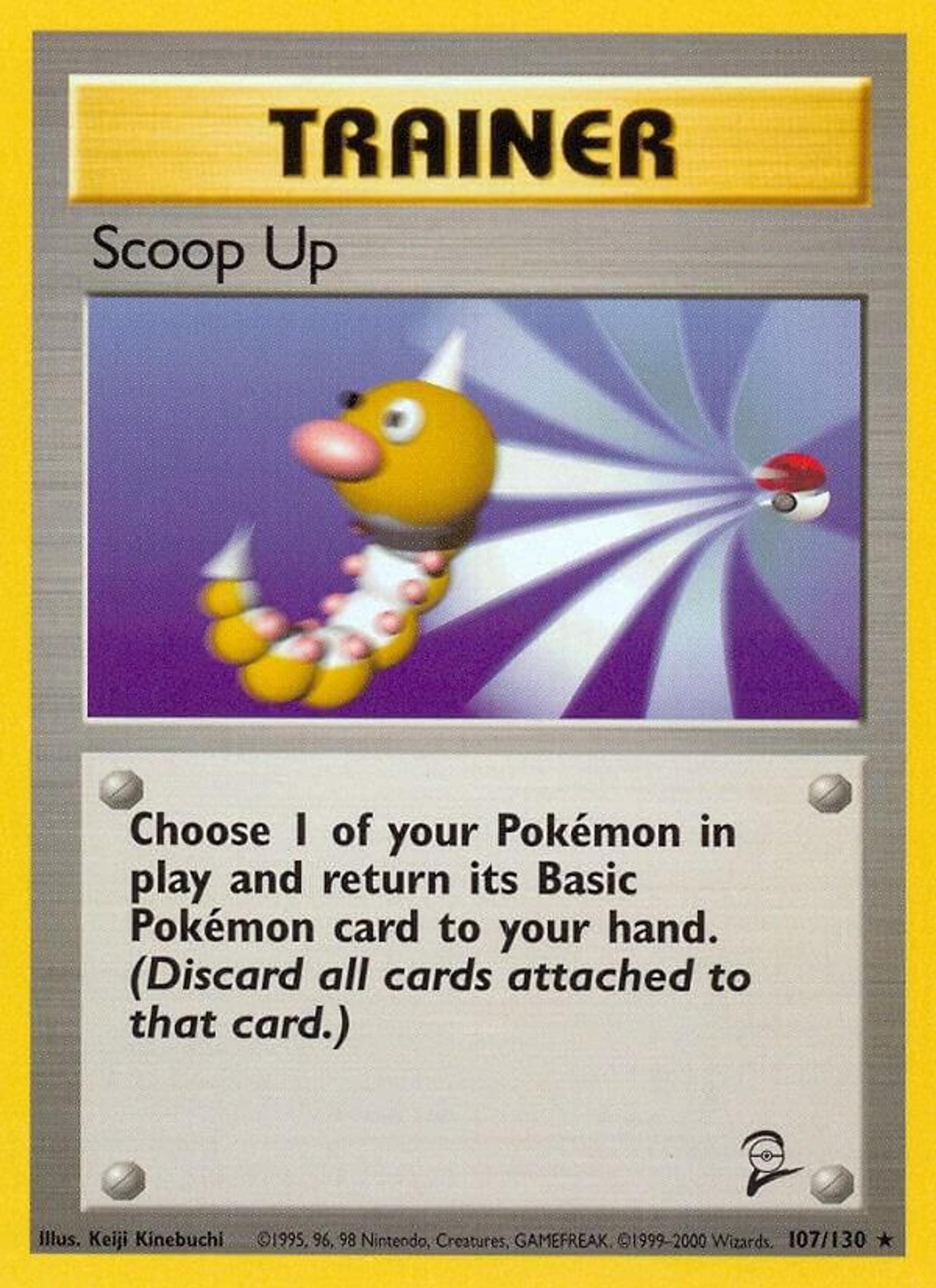 Scoop Up — Base Set 2 — Pokemon