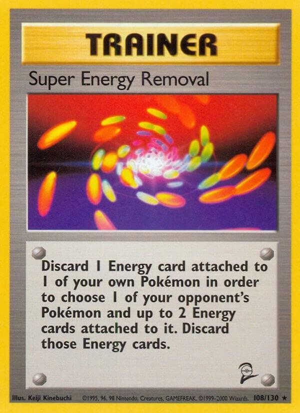 Super Energy Removal — Base Set 2 — Pokemon