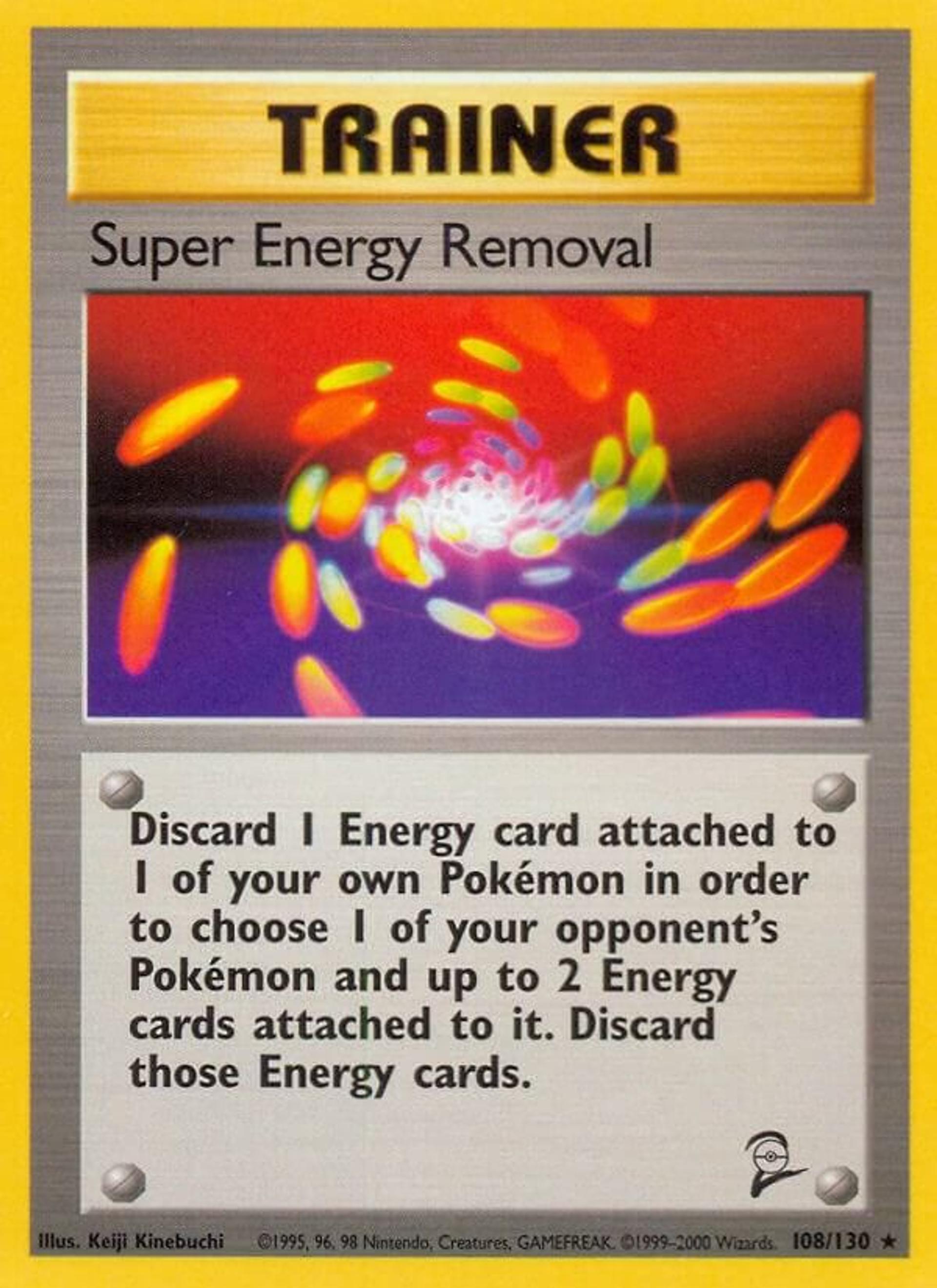 Super Energy Removal — Base Set 2 — Pokemon