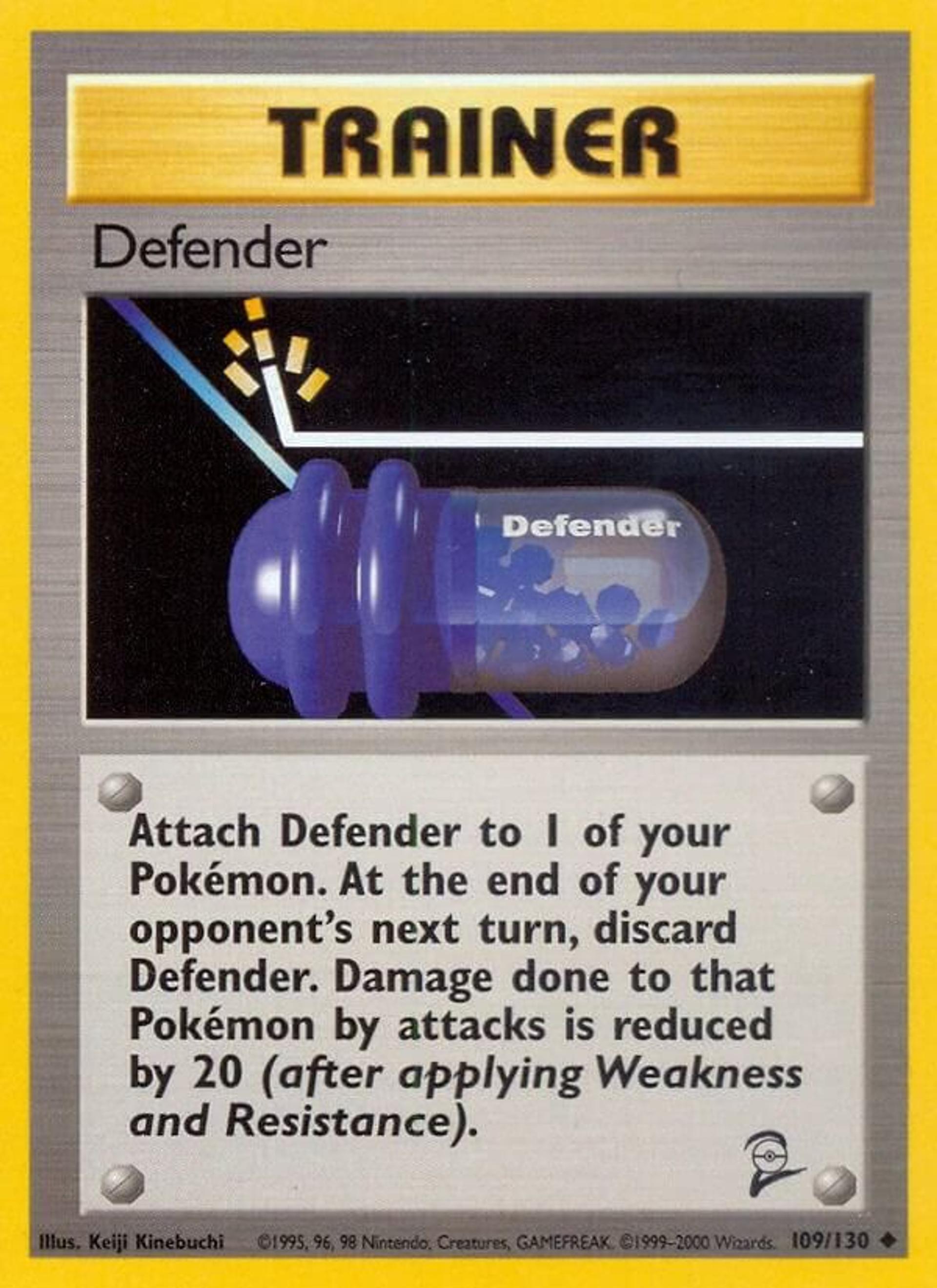 Defender — Base Set 2 — Pokemon