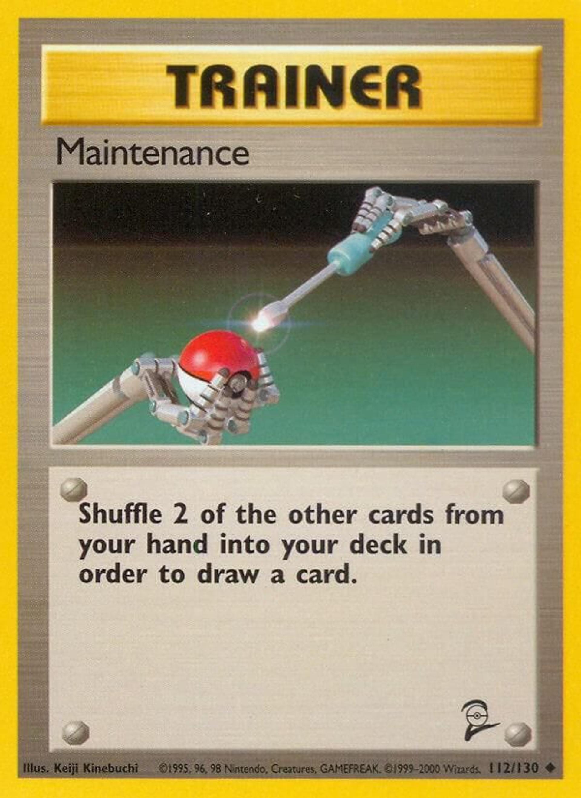 Maintenance — Base Set 2 — Pokemon