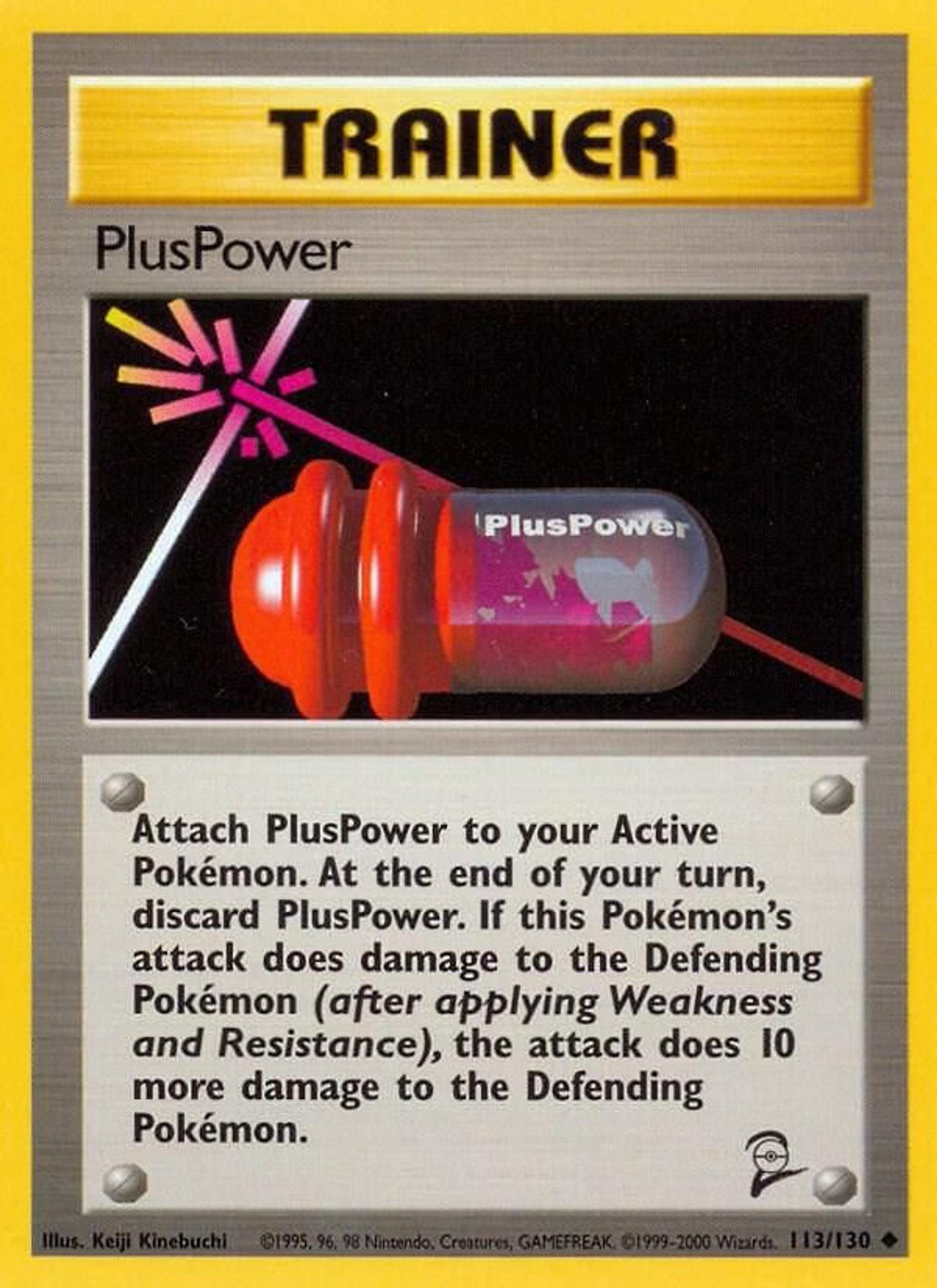 PlusPower — Base Set 2 — Pokemon