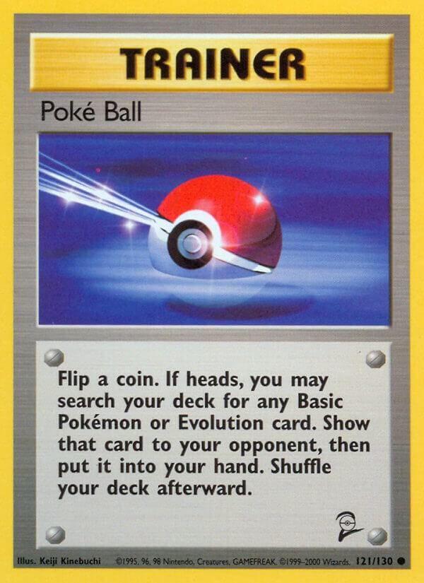 Poke Ball — Base Set 2 — Pokemon