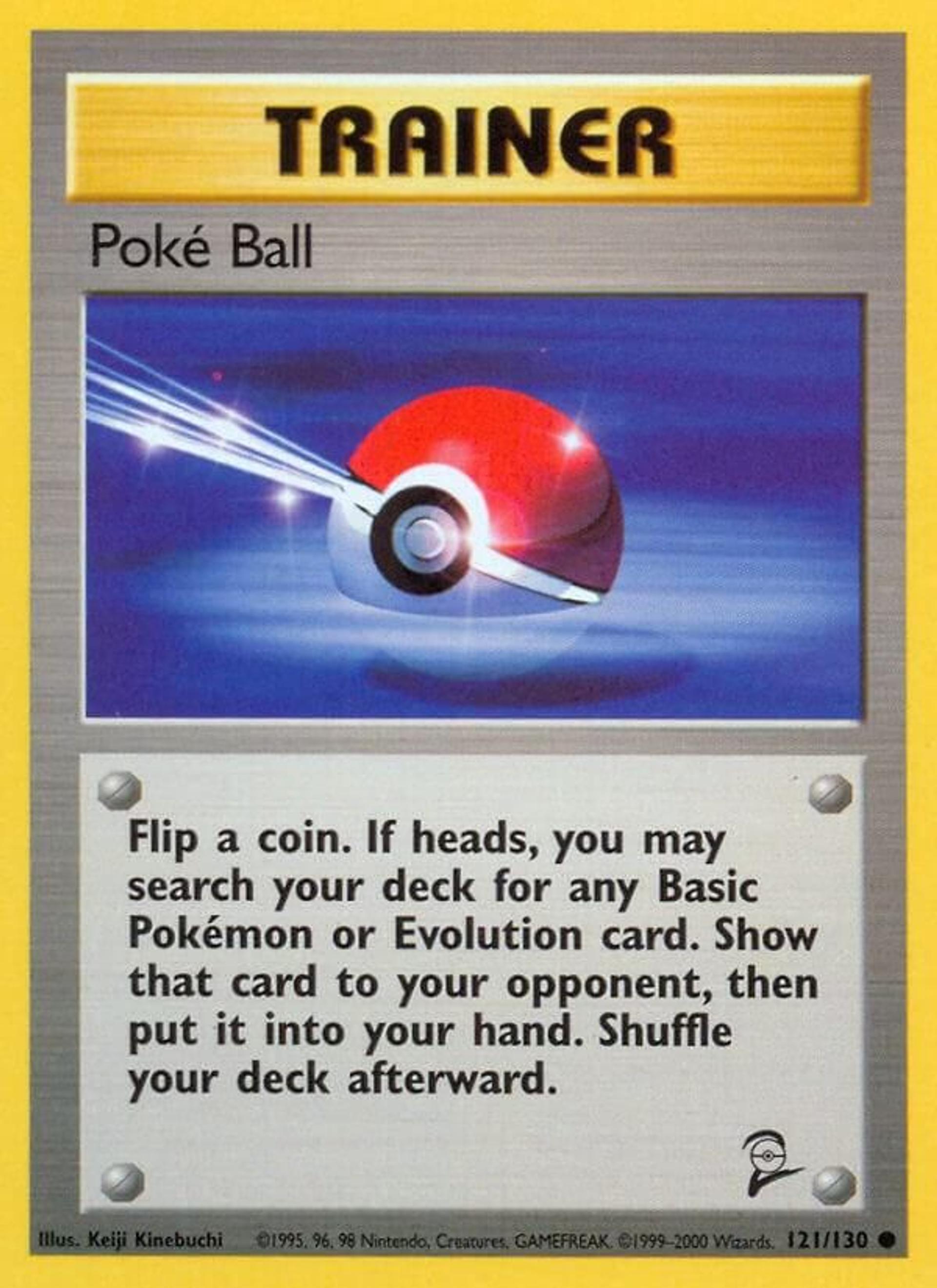 Poke Ball — Base Set 2 — Pokemon