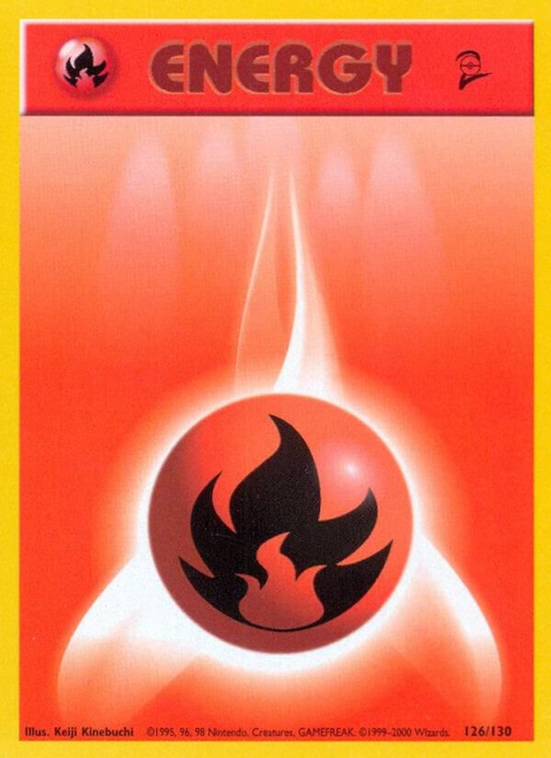 Fire Energy — Base Set 2 — Pokemon