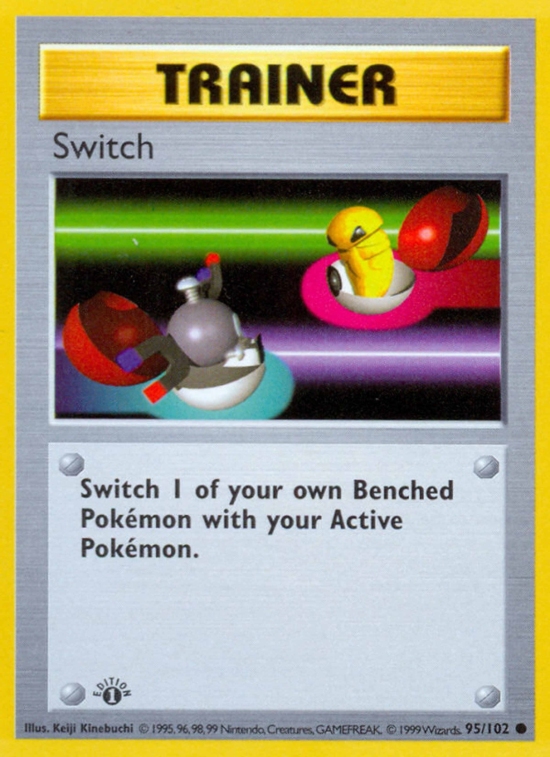 Switch — Base Set (Shadowless) — Pokemon