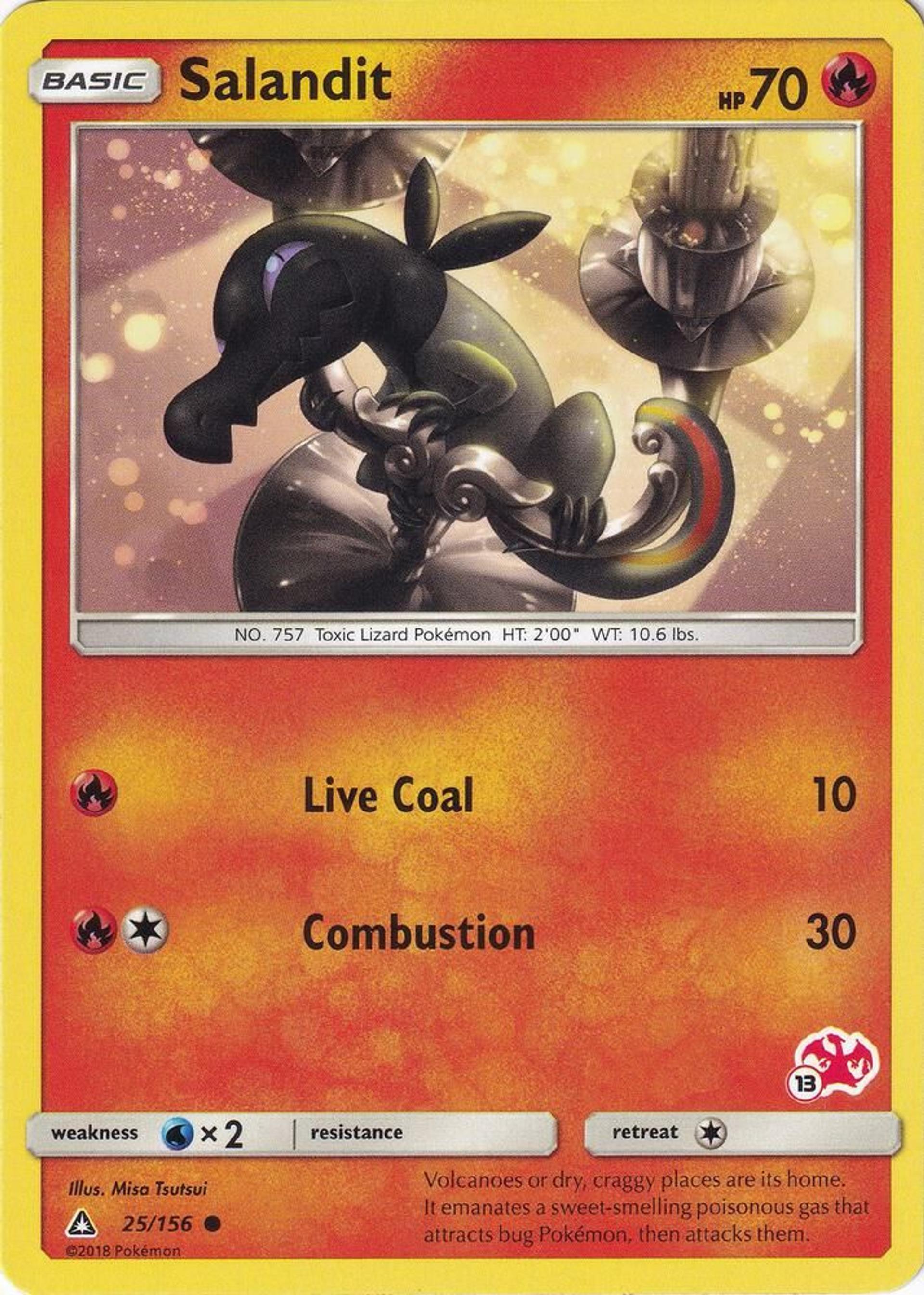 Salandit — Battle Academy — Pokemon
