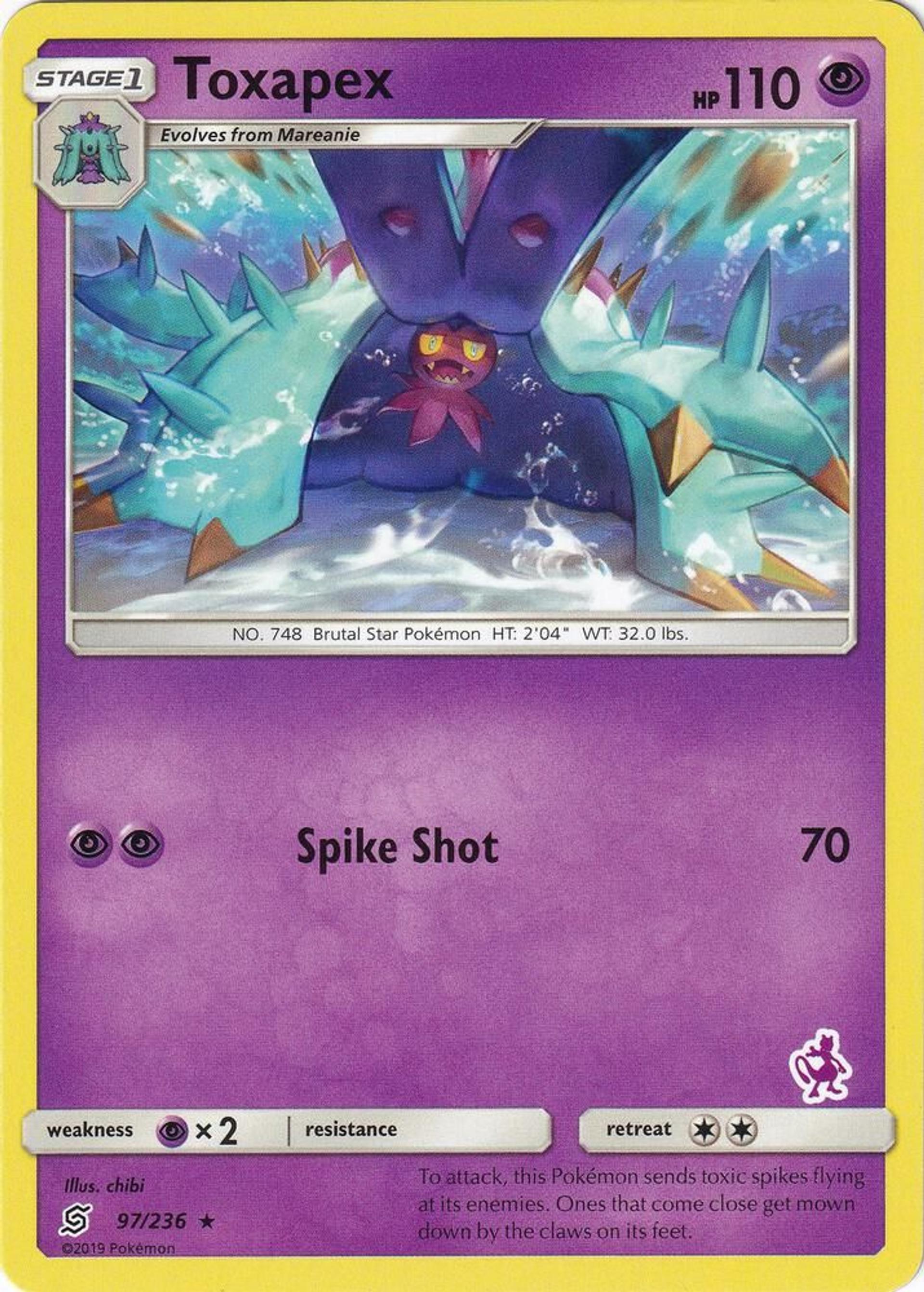 Toxapex — Battle Academy — Pokemon