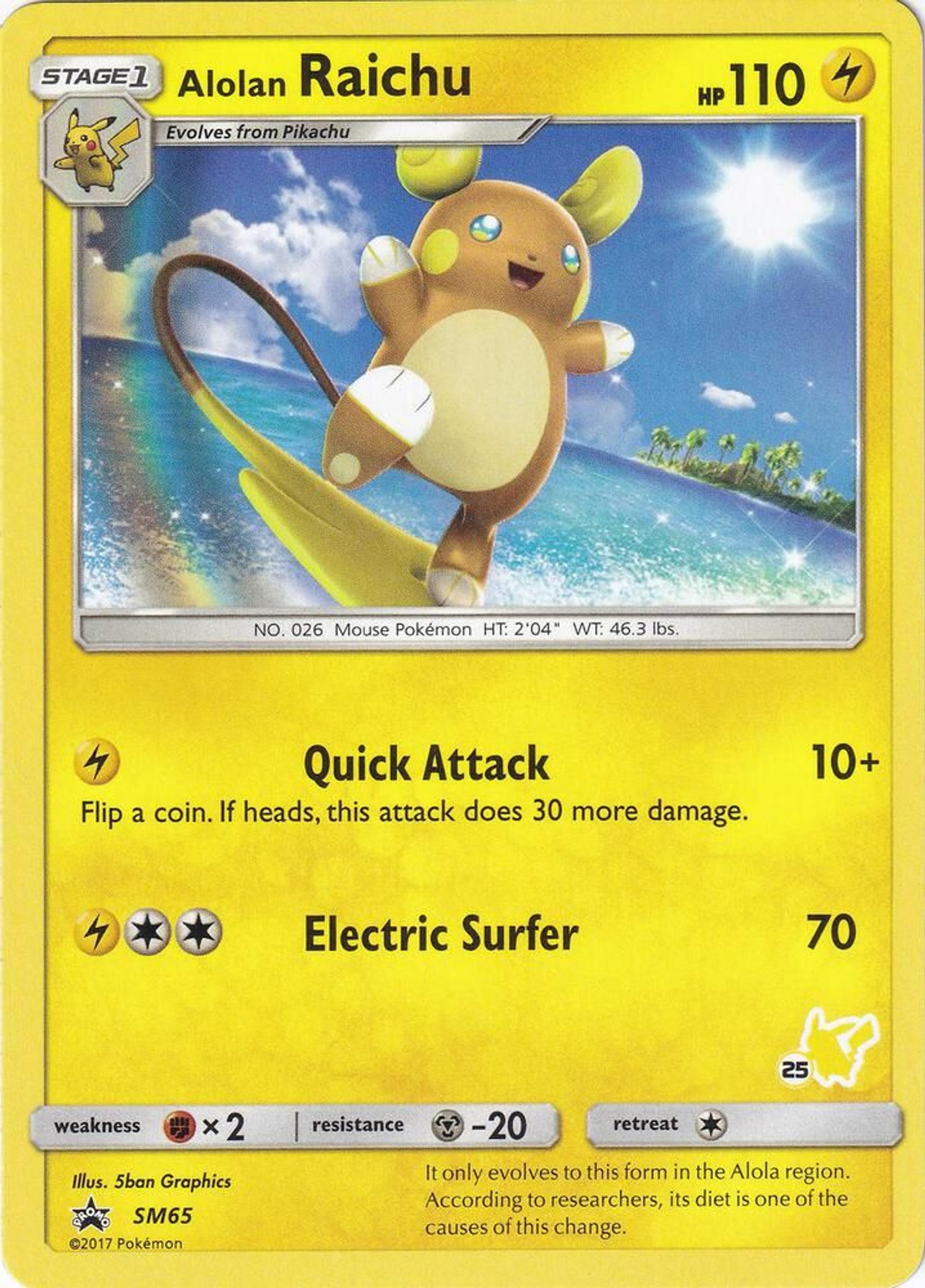 Alolan Raichu — Battle Academy — Pokemon