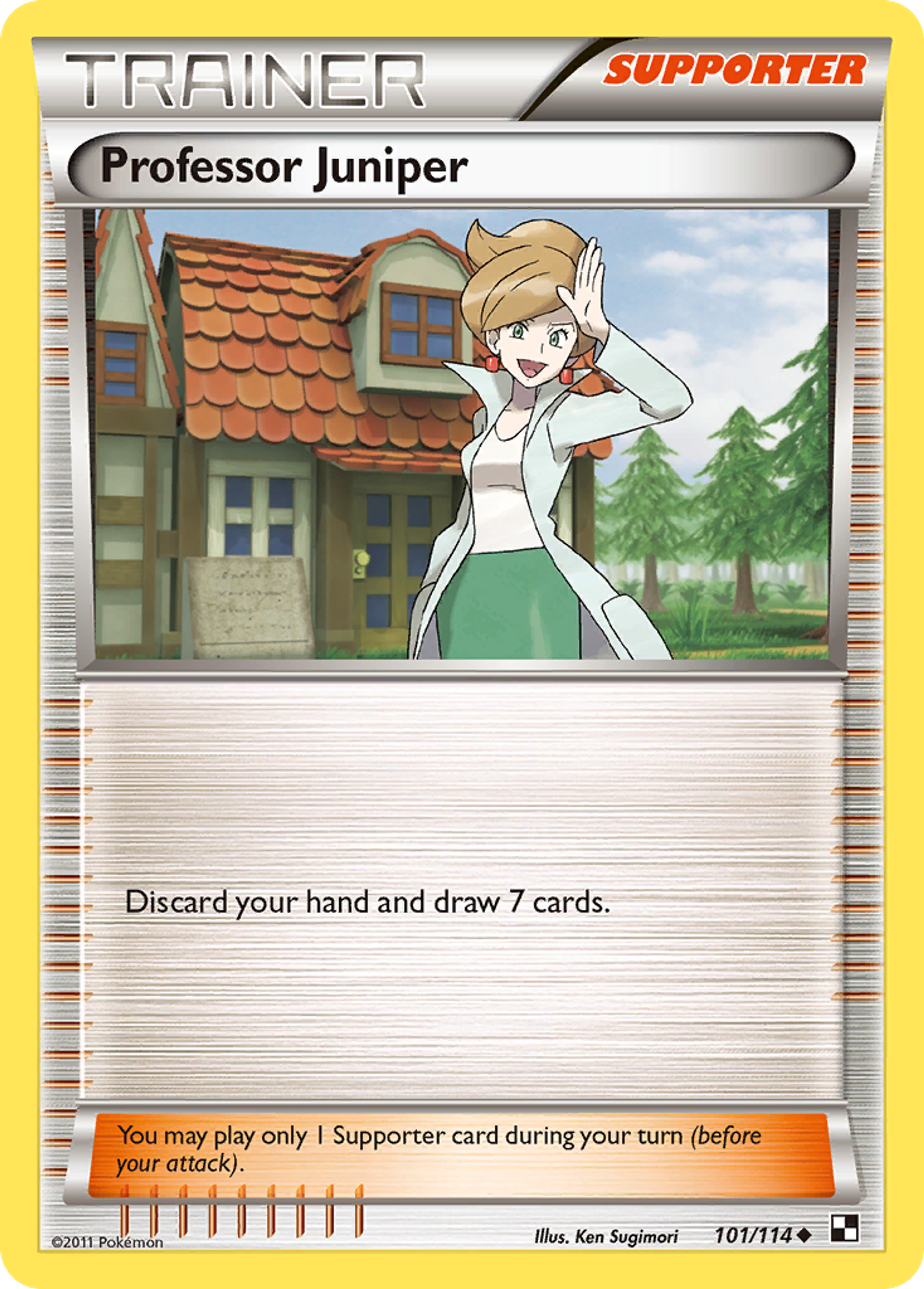 Professor Juniper — Black and White — Pokemon