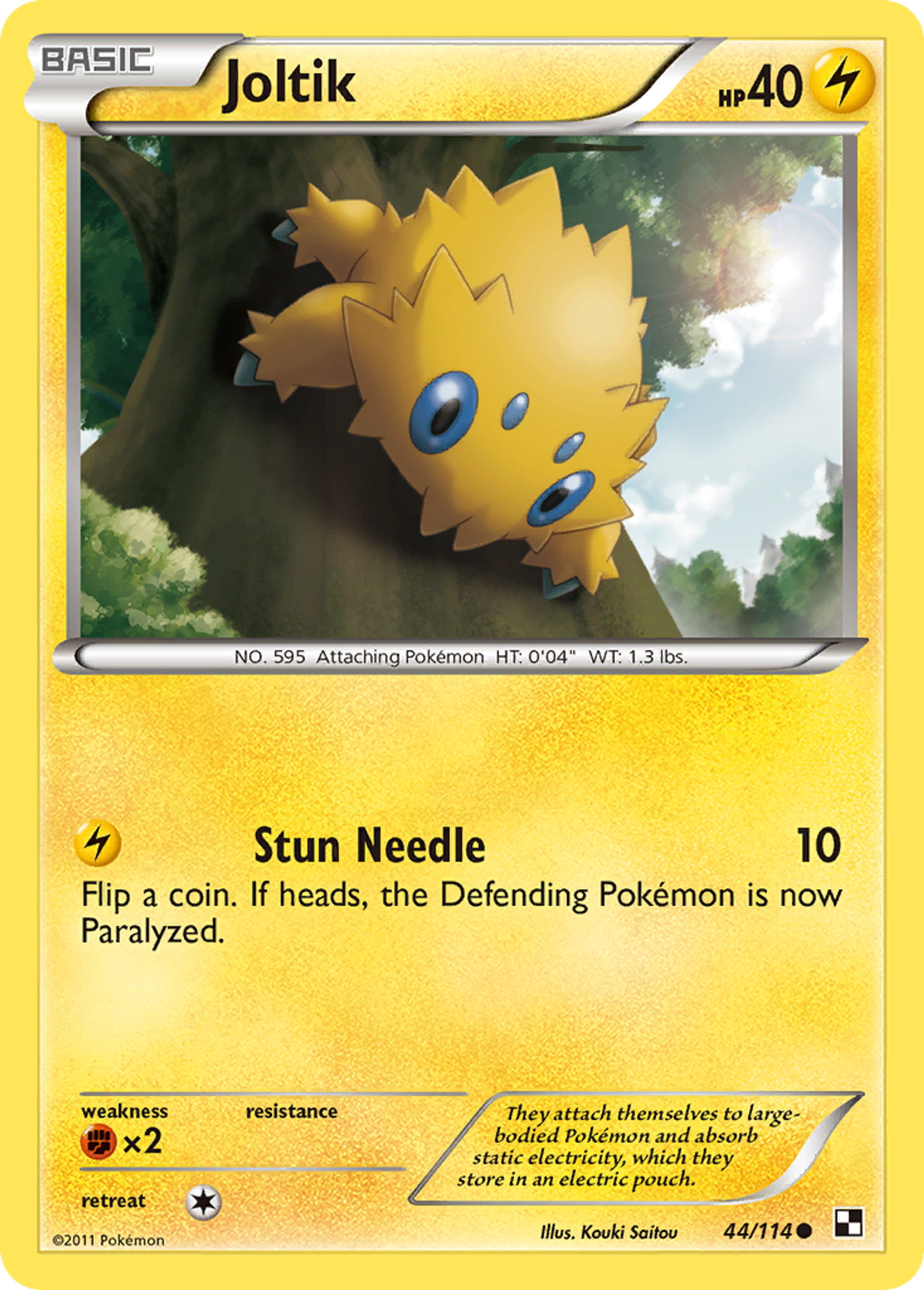 Joltik — Black and White — Pokemon