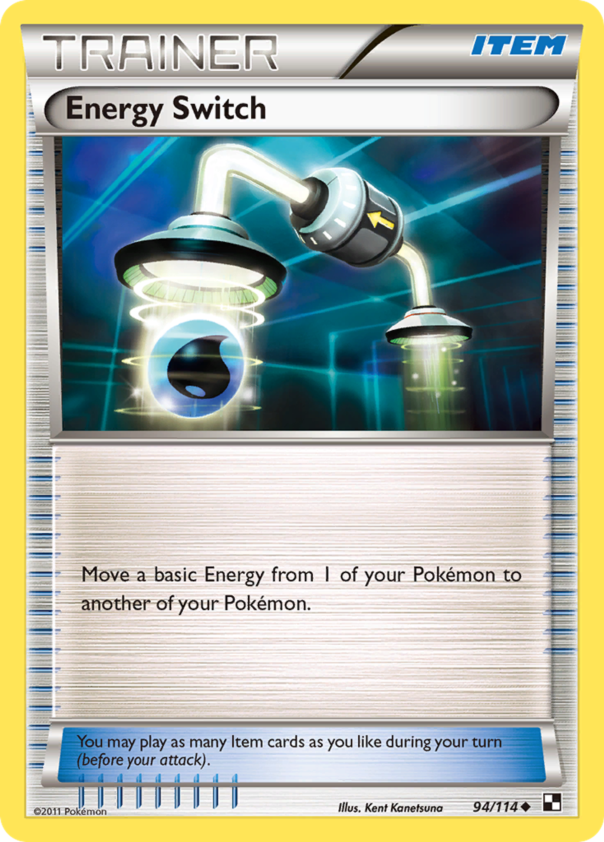 Energy Switch — Black and White — Pokemon