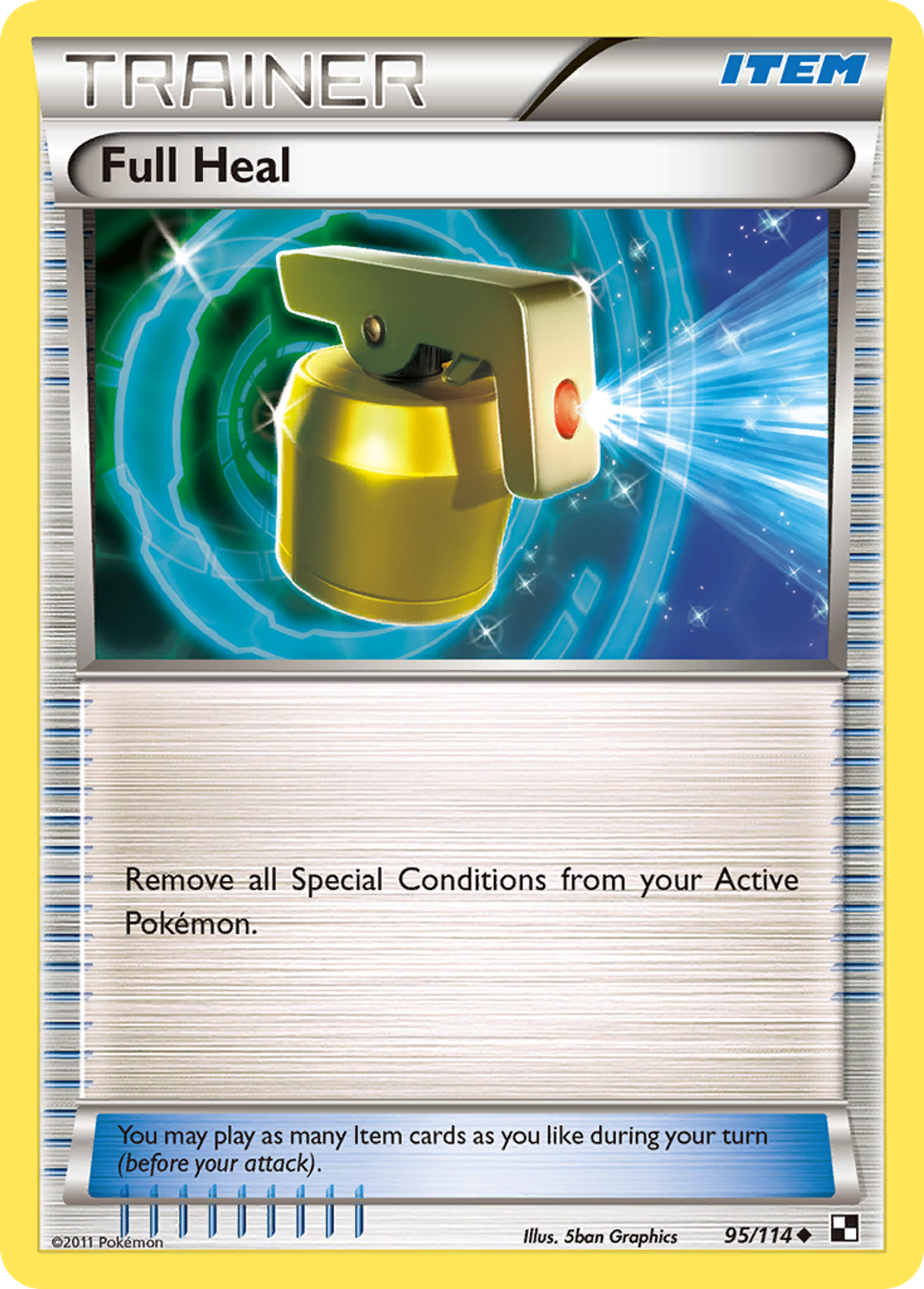 Full Heal — Black and White — Pokemon