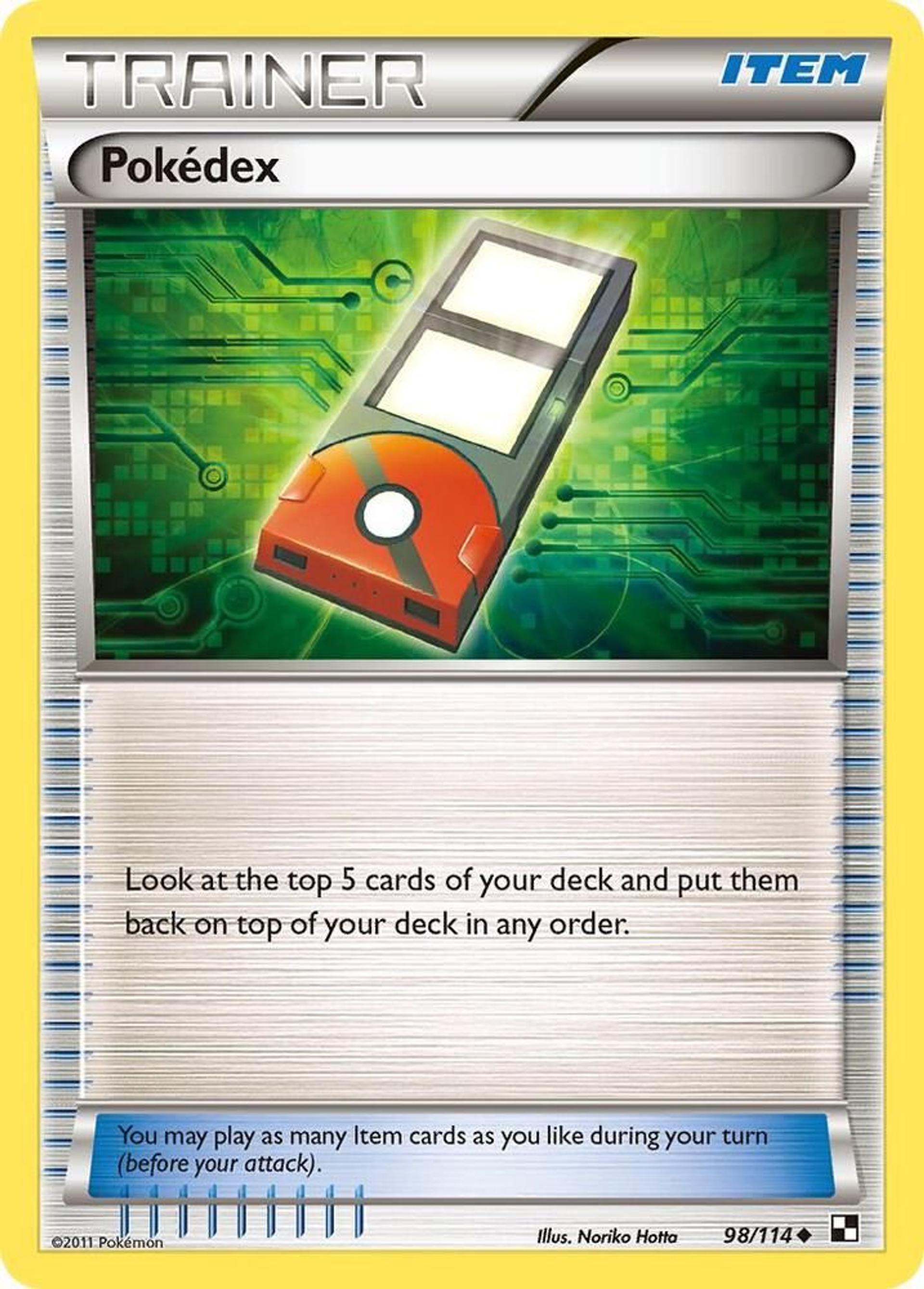 Pokedex — Black and White — Pokemon