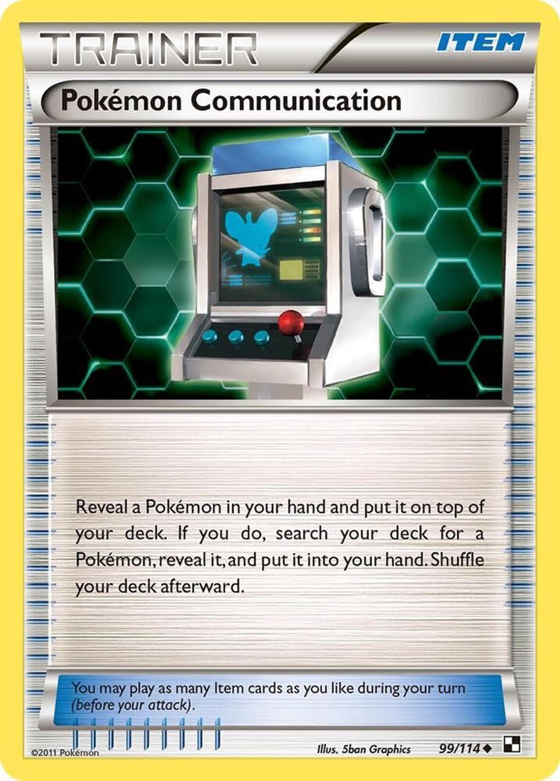 Pokemon Communication — Black and White — Pokemon