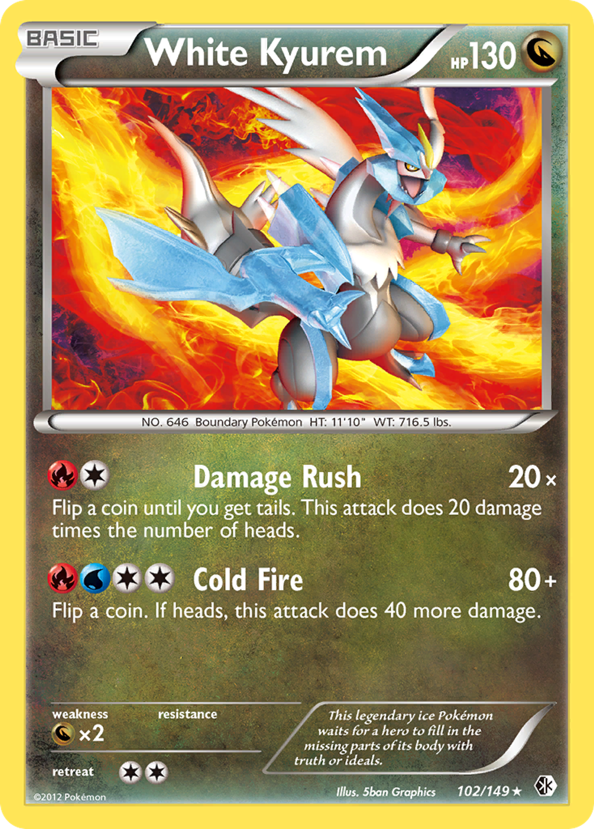 White Kyurem — Boundaries Crossed — Pokemon