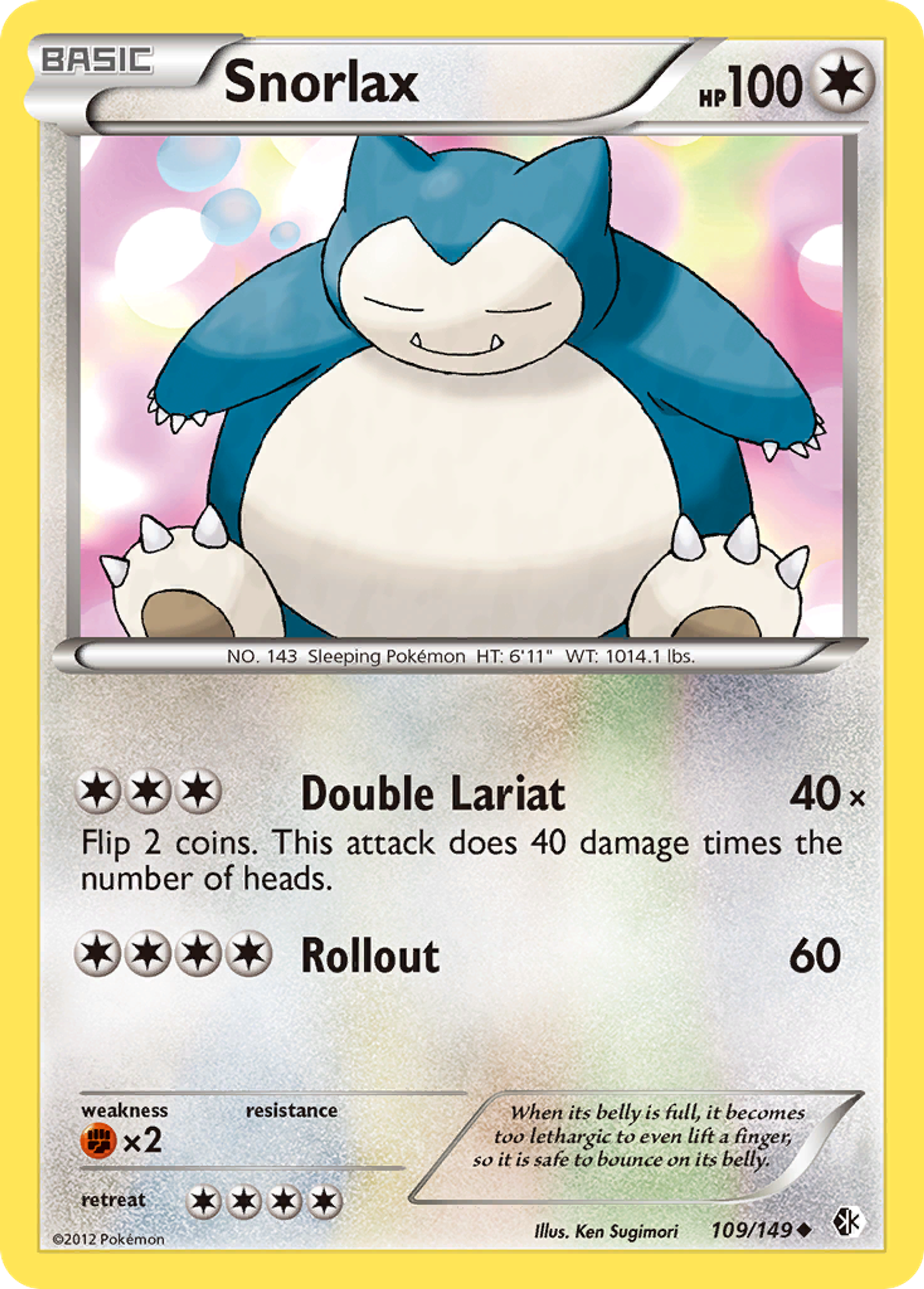 Snorlax — Boundaries Crossed — Pokemon